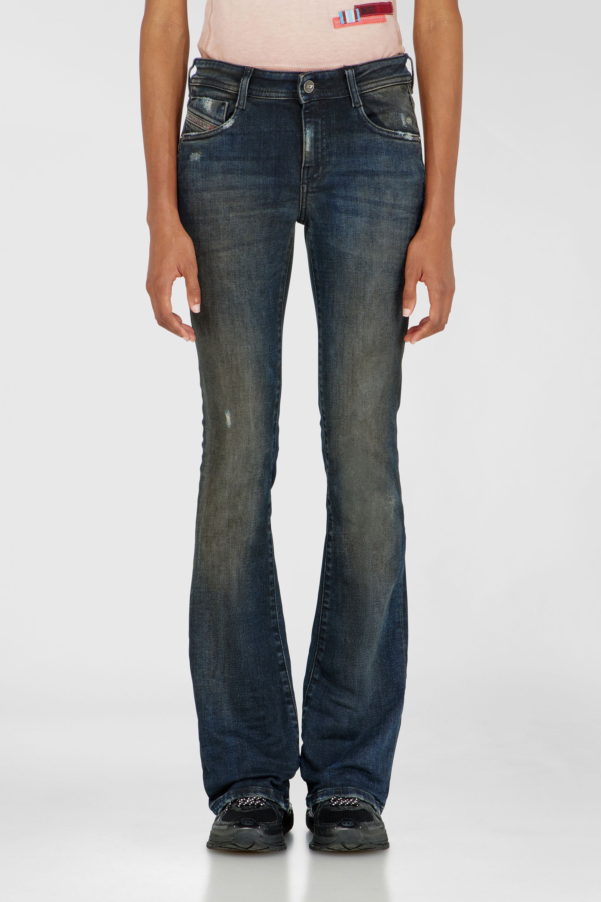 Diesel - Bootcut Jeans 1969 D-Ebbey 09P69 Femme, Bleu Fonc&eacute; - Image 1