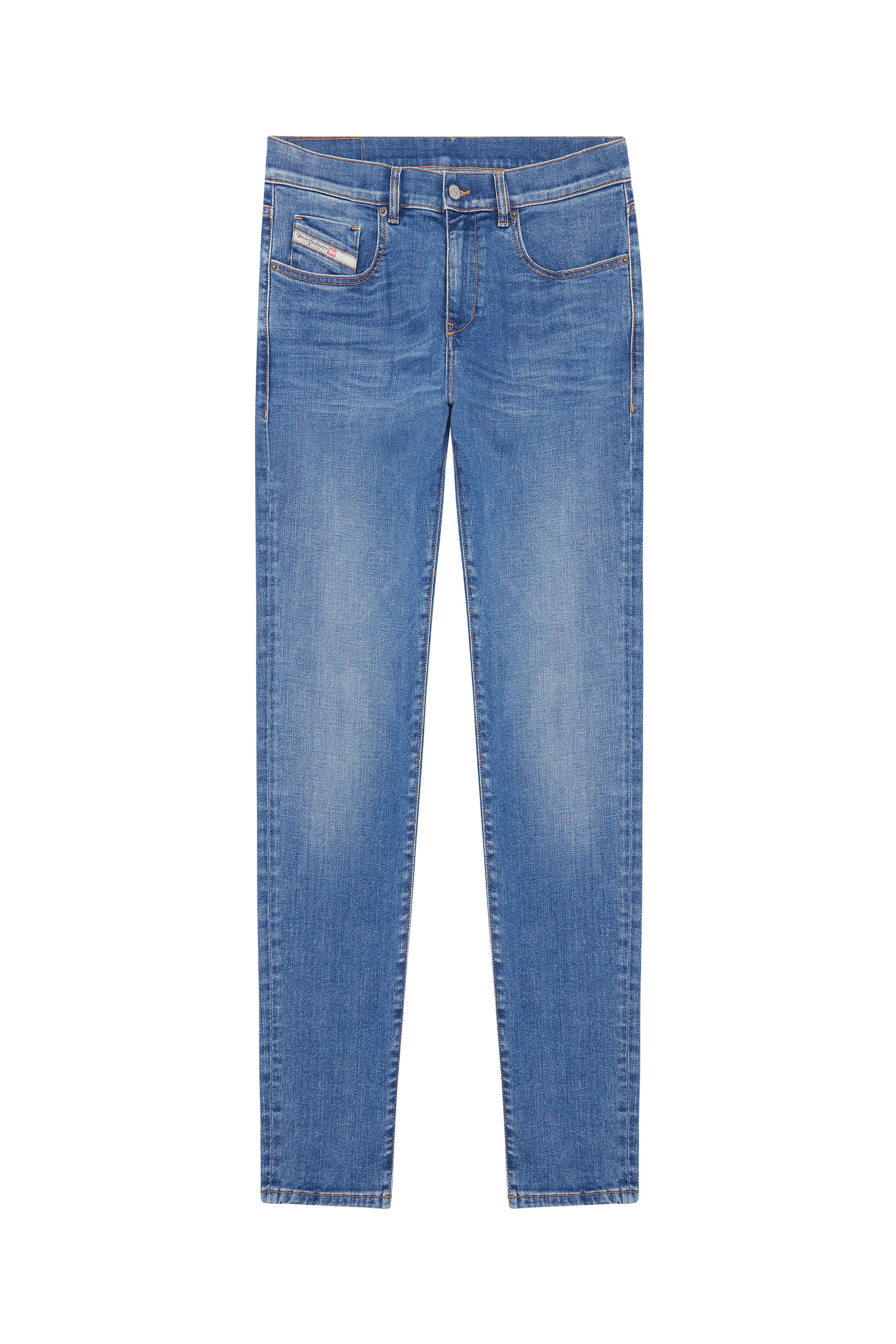 Diesel - 2019 D-STRUKT 09D47 Slim Jeans, Bleu moyen - Image 6