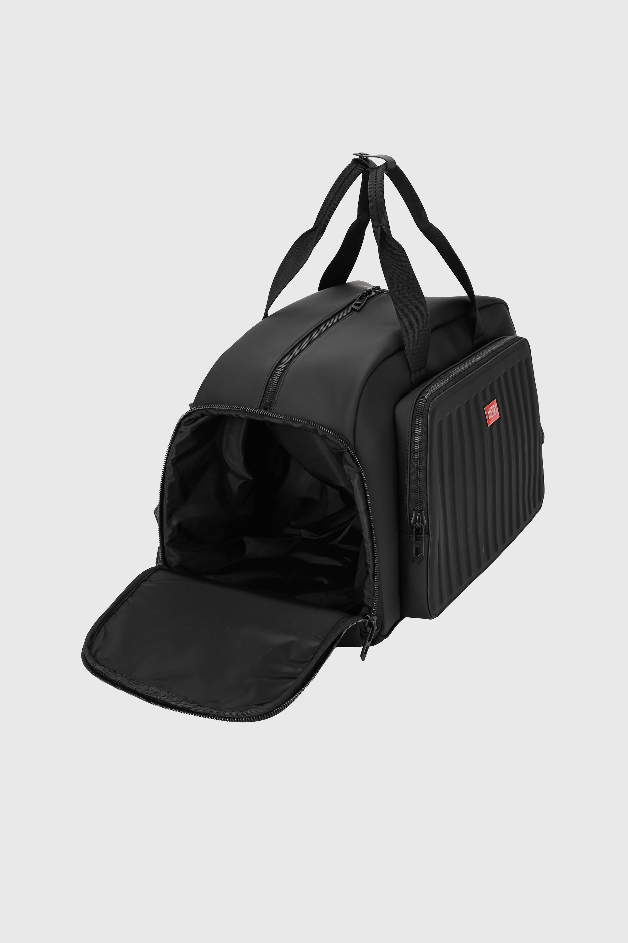Diesel - DIESEL ALUMINUM DUFFLE- DSB004, Sac de voyage business pratique Mixte in Noir - 5