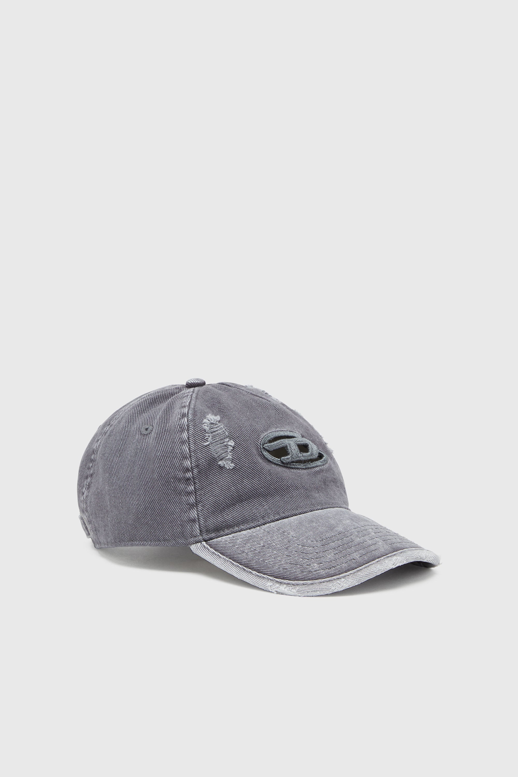 Diesel - C-BALL-UTLT, Casquette de baseball Homme in Gris - 1