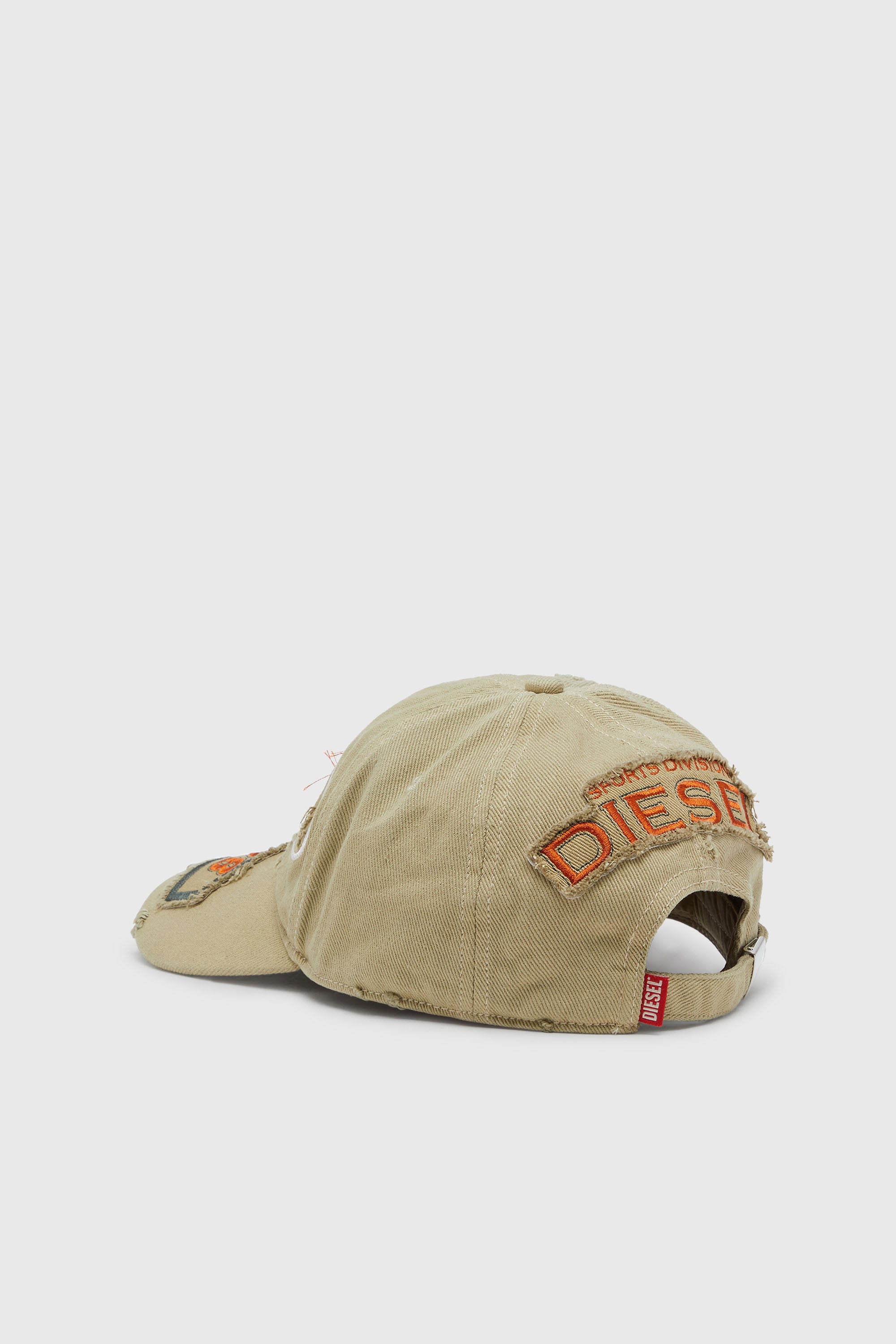 Diesel - C-BRAFF, Casquette de baseball avec empi&egrave;cements brod&eacute;s Mixte in Marron - 2