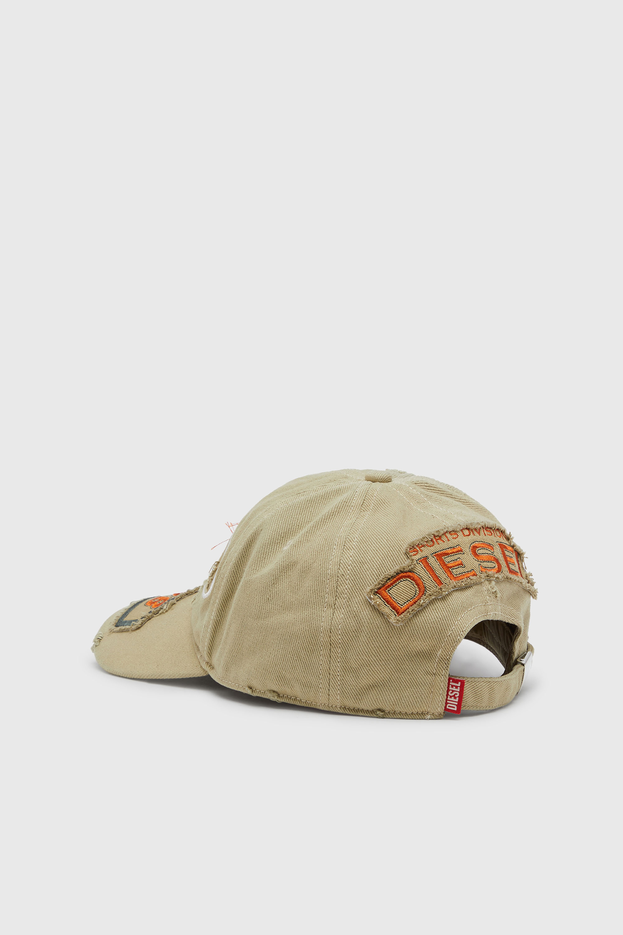Diesel - C-BRAFF, Casquette de baseball avec empi&egrave;cements brod&eacute;s Mixte in Marron - 2