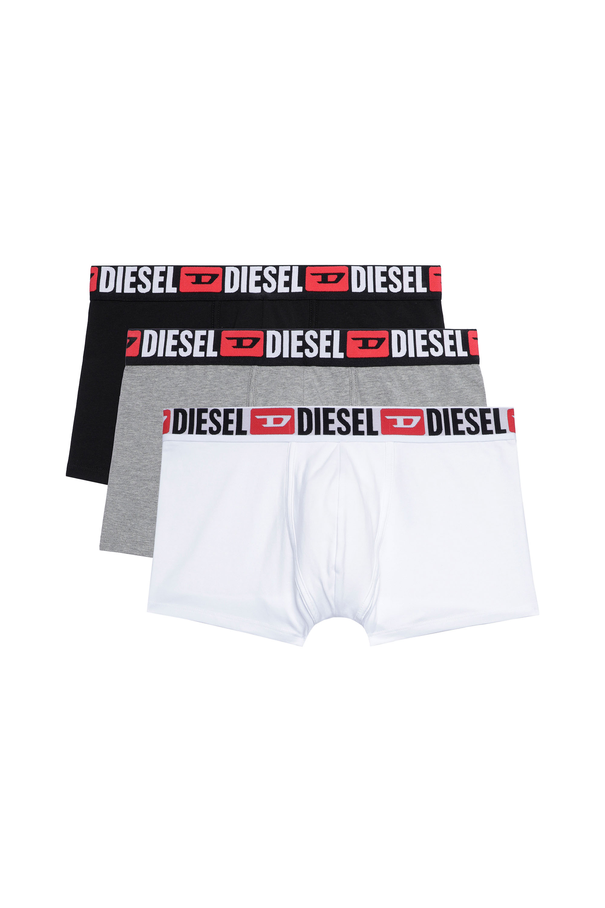 Diesel - UMBX-DAMIENTHREEPACK, Lot de trois boxers avec taille ornée du logo sur toute la surface Homme in Polychrome - 2