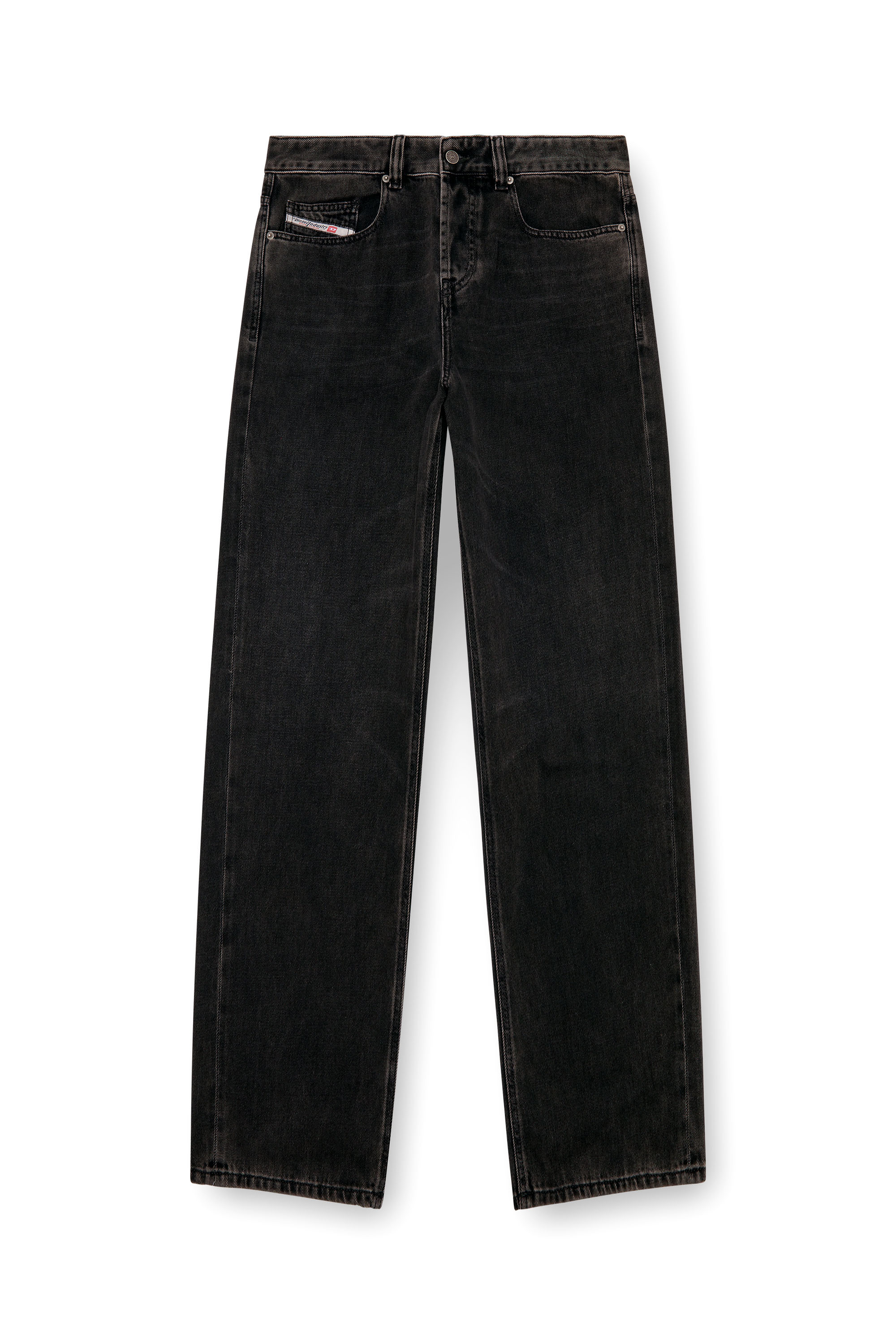 Diesel - Relaxed Jeans 2001 D-Macro 09I35 Homme, Noir/Gris foncé - Image 3