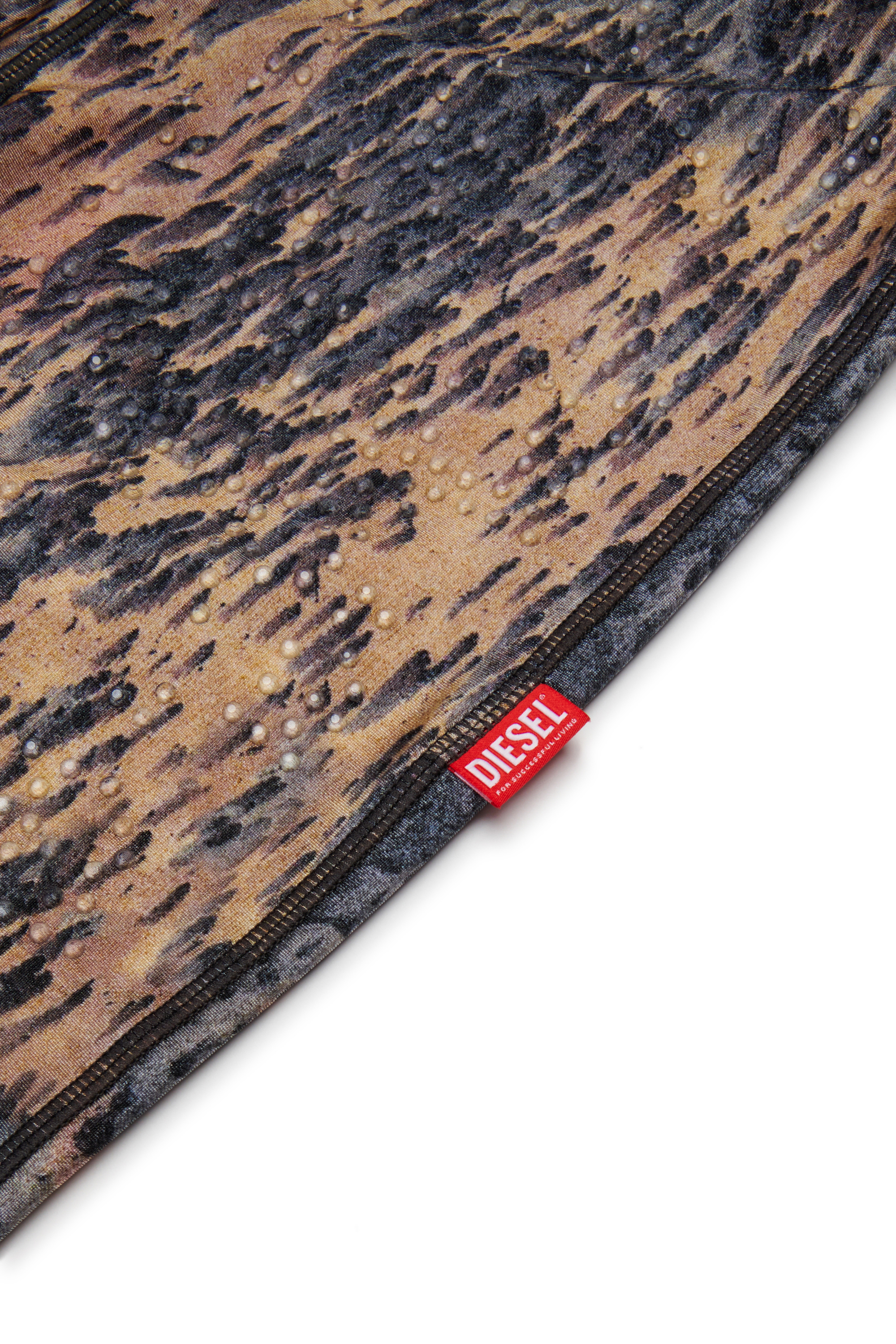 Diesel - PAZELA, Pantalons en nylon avec imprimé graphique Femme in Polychrome - 4