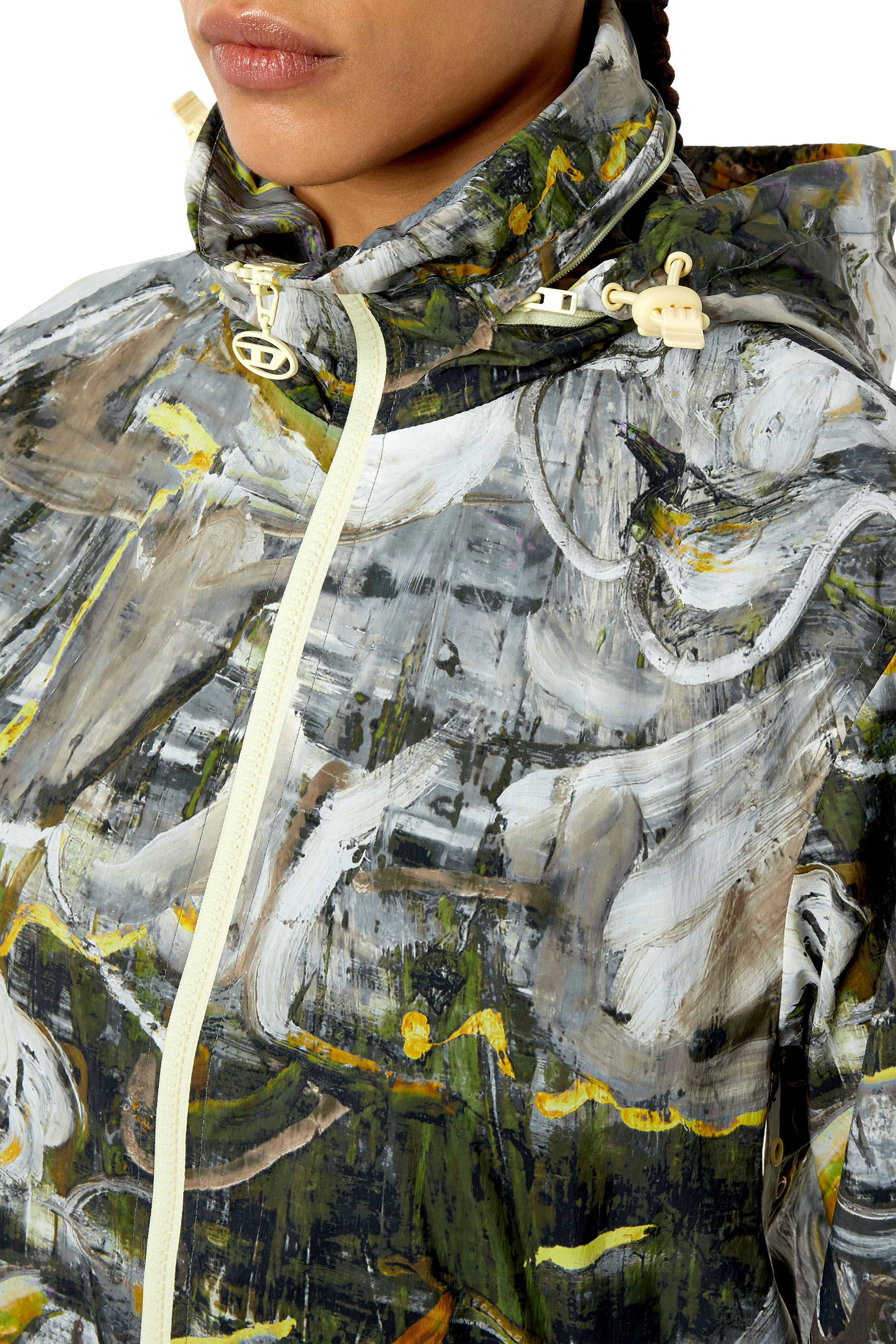 Diesel - J-WARREL-PRINT, Noir/Blanc - Image 5