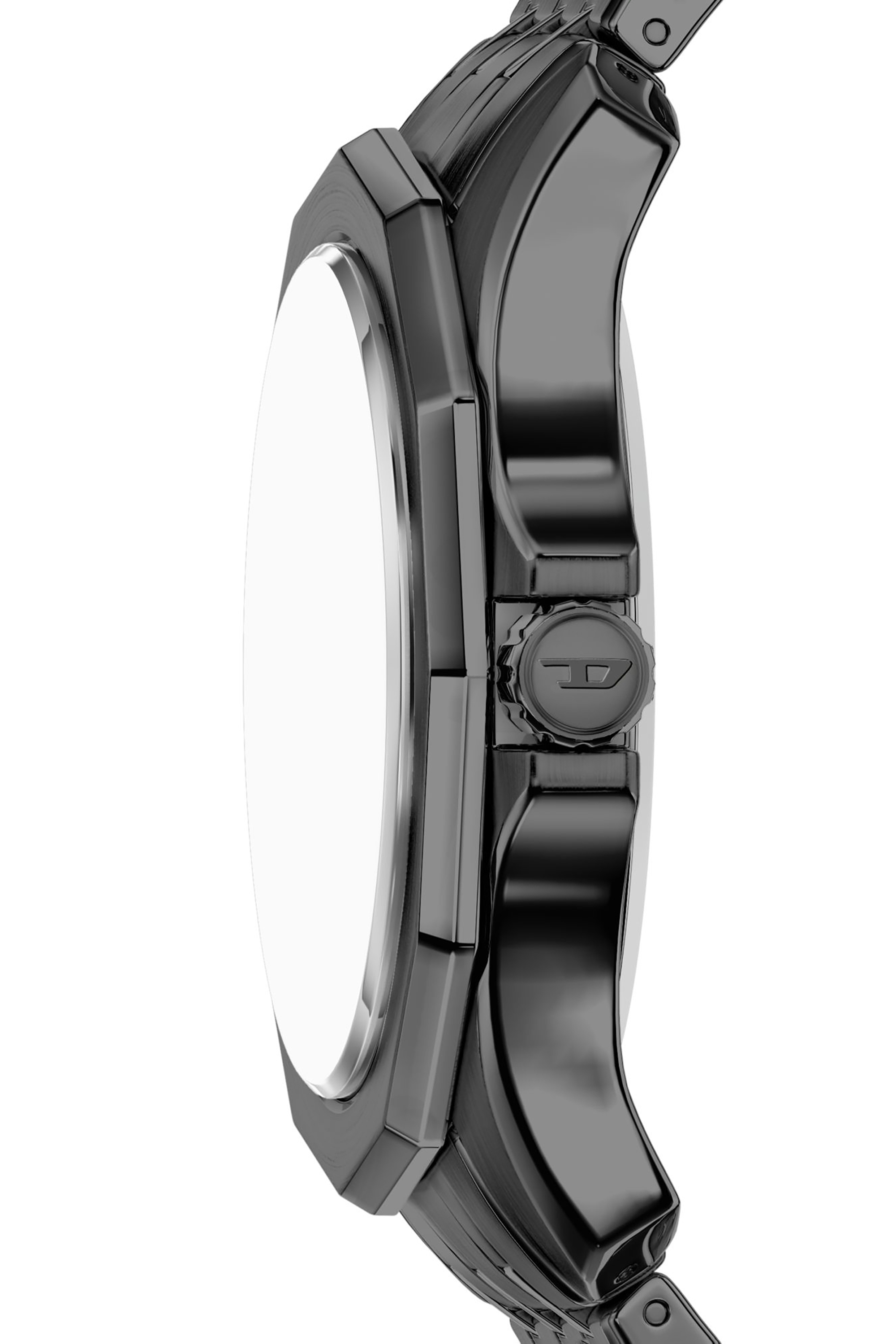 Diesel - DZ2238 WATCH, Montre Stinger en acier inoxydable gunmetal Homme in Gris - 3