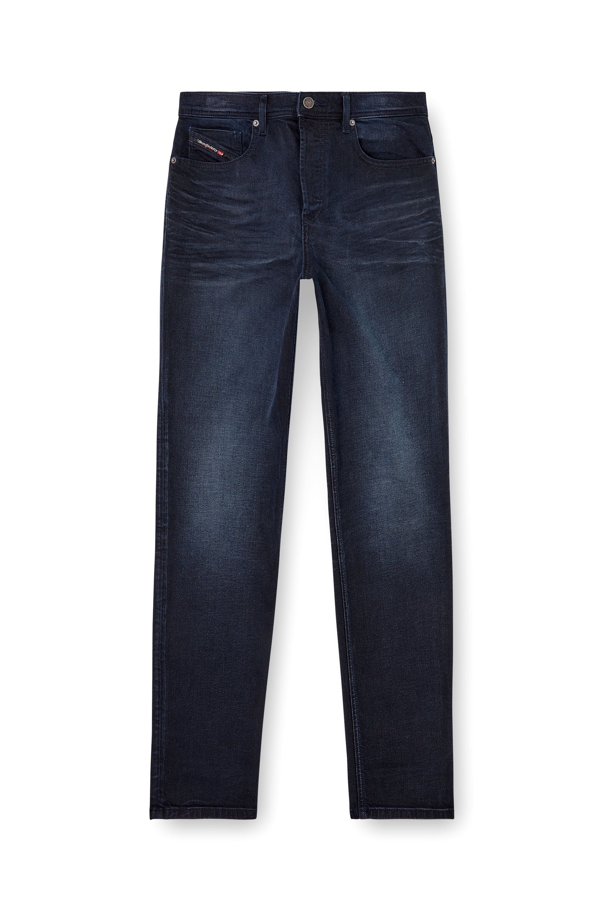 Diesel - Regular Jeans 2023 D-Finitive 0BMBX Homme, Bleu Foncé - Image 3