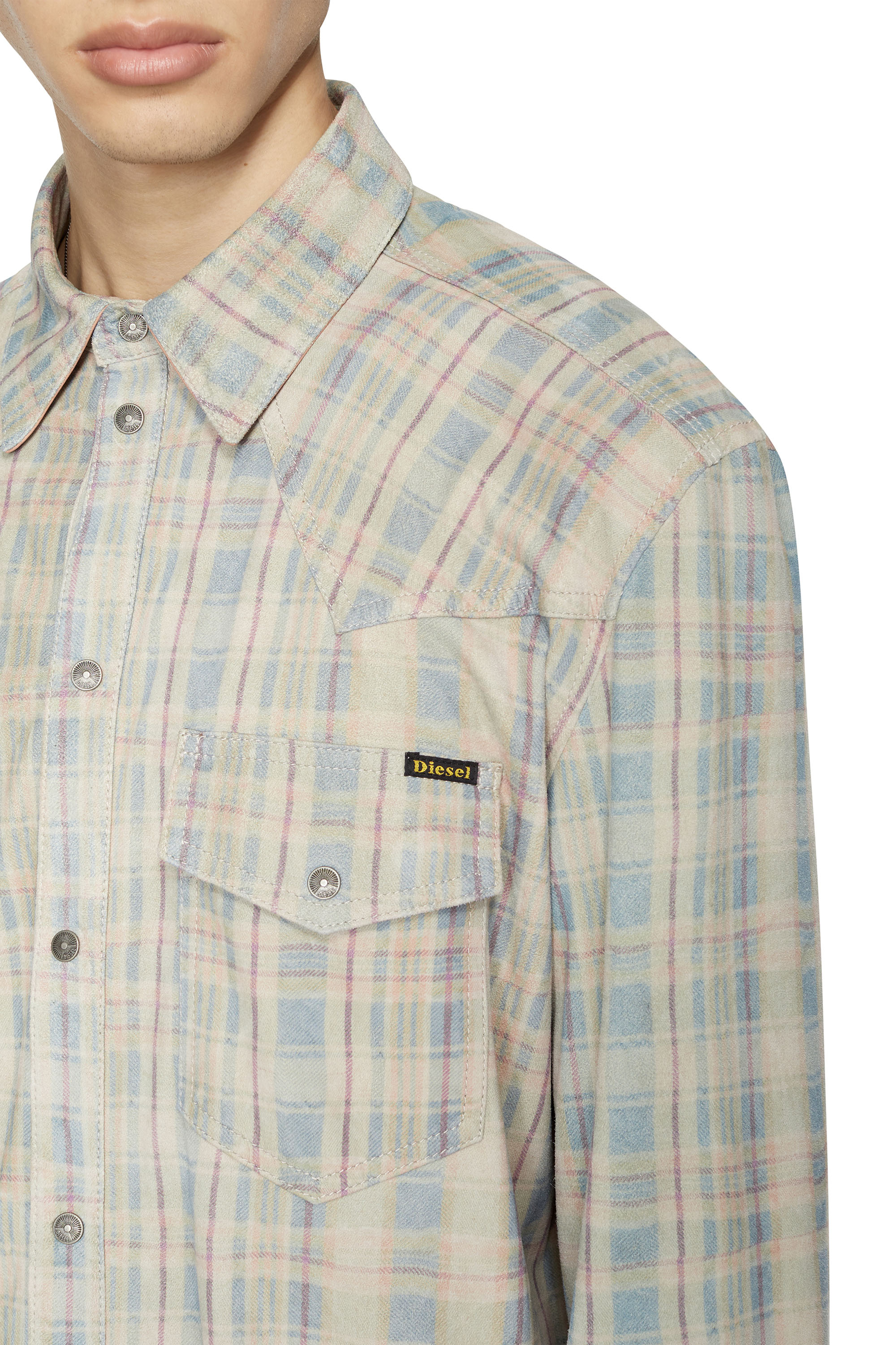 Diesel - L-FIVE, Bleu/Gris - Image 5