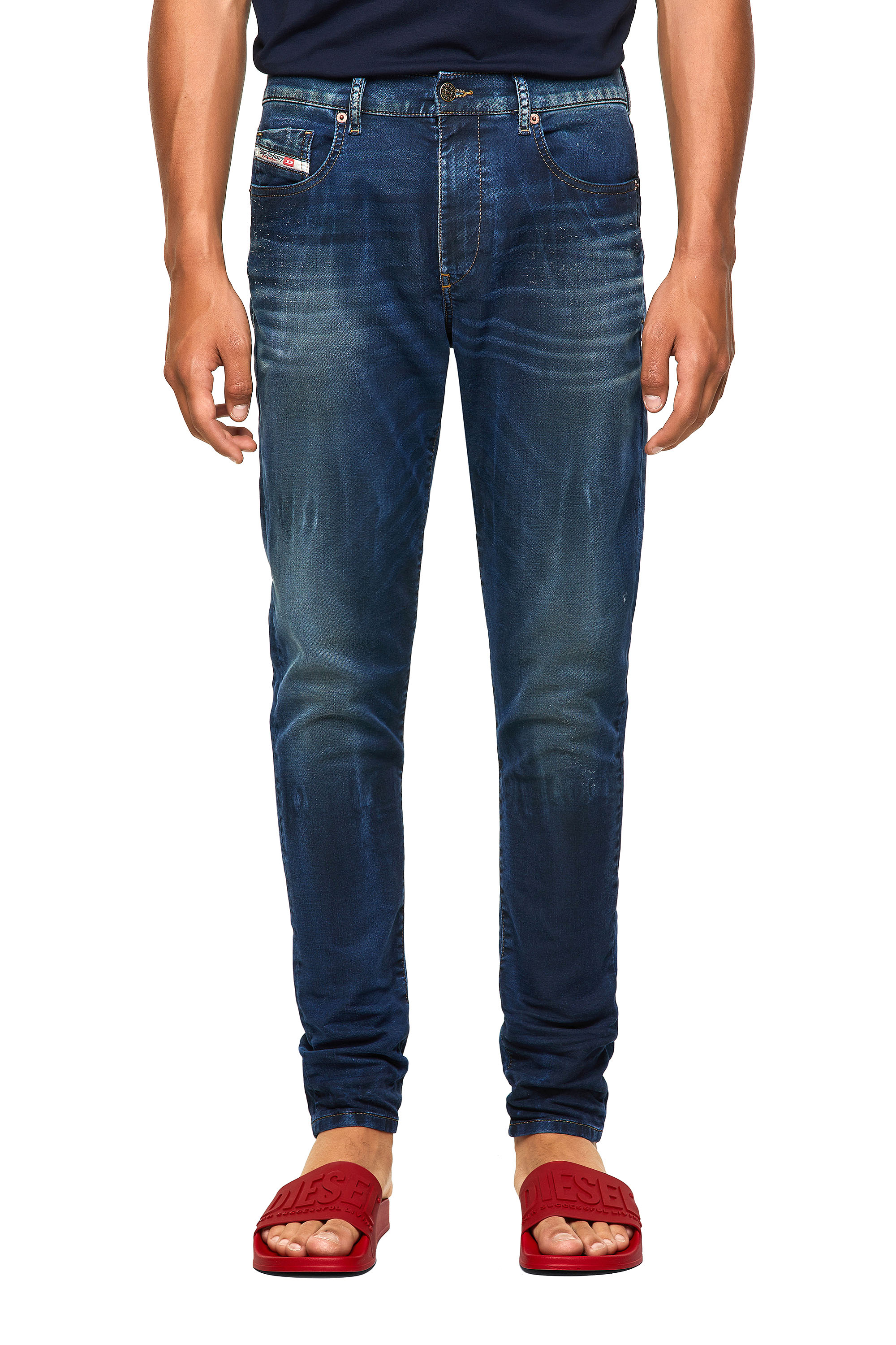D-Strukt JoggJeans® 069WR, Bleu Foncé - Jeans