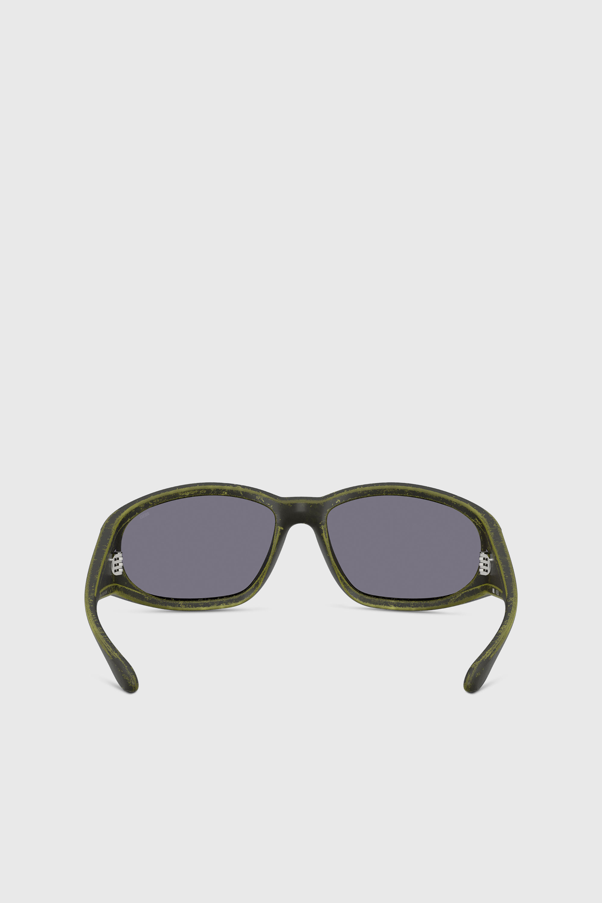 Diesel - 0DL3002, Lunettes de soleil rectangulaires en ac&eacute;tate Mixte in Vert - 3