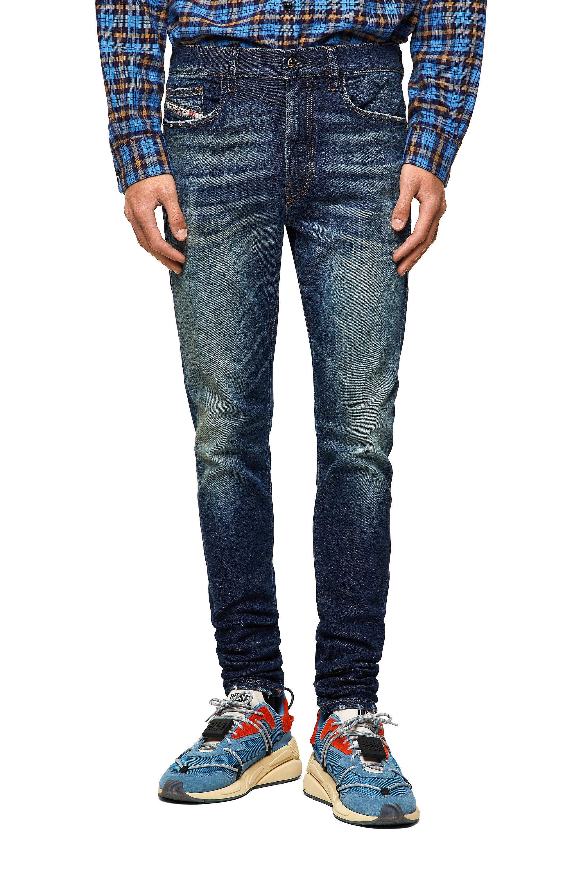 D-Amny 09A27, Bleu Foncé - Jeans
