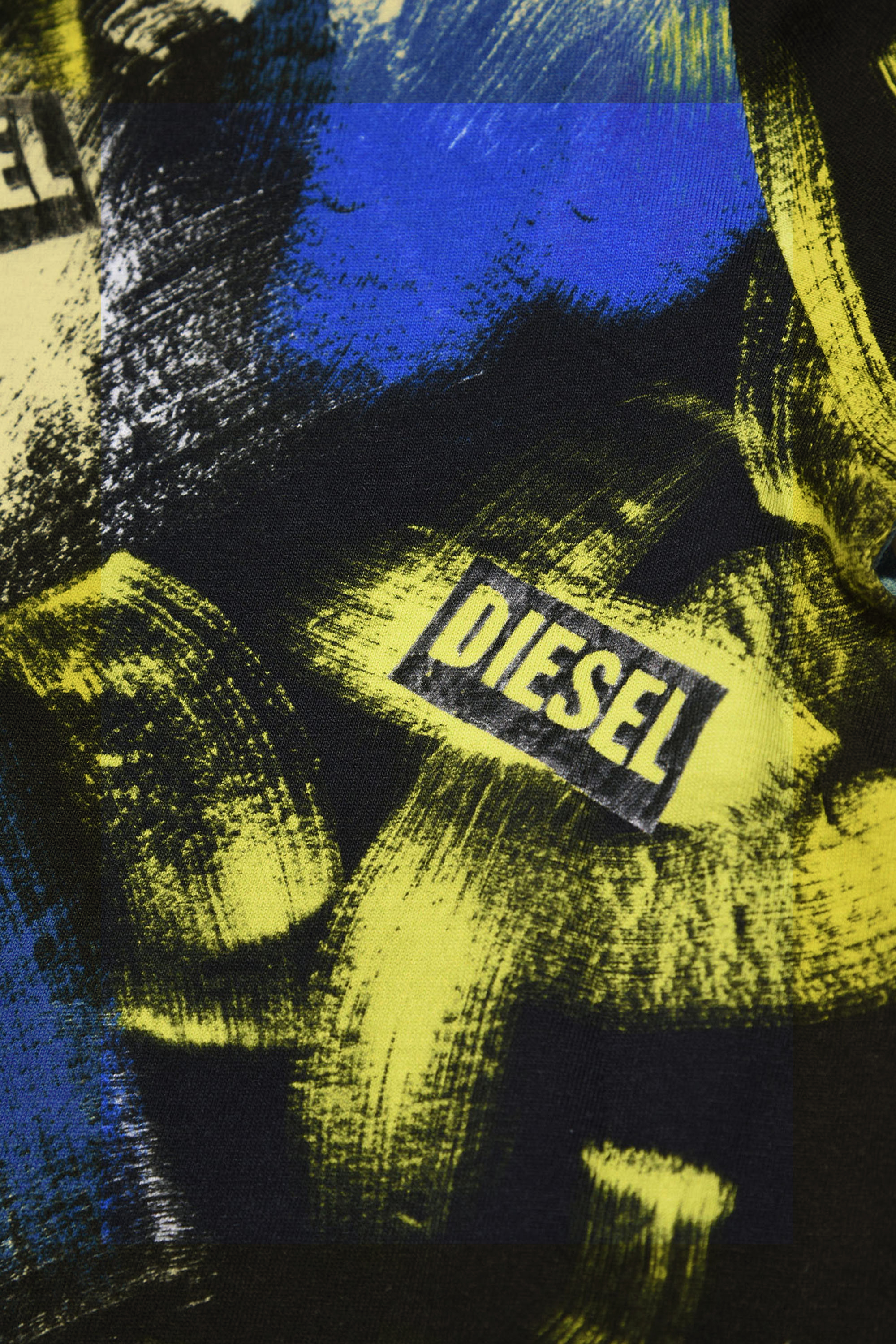 Diesel - TERRYB, Noir/Jaune - Image 3