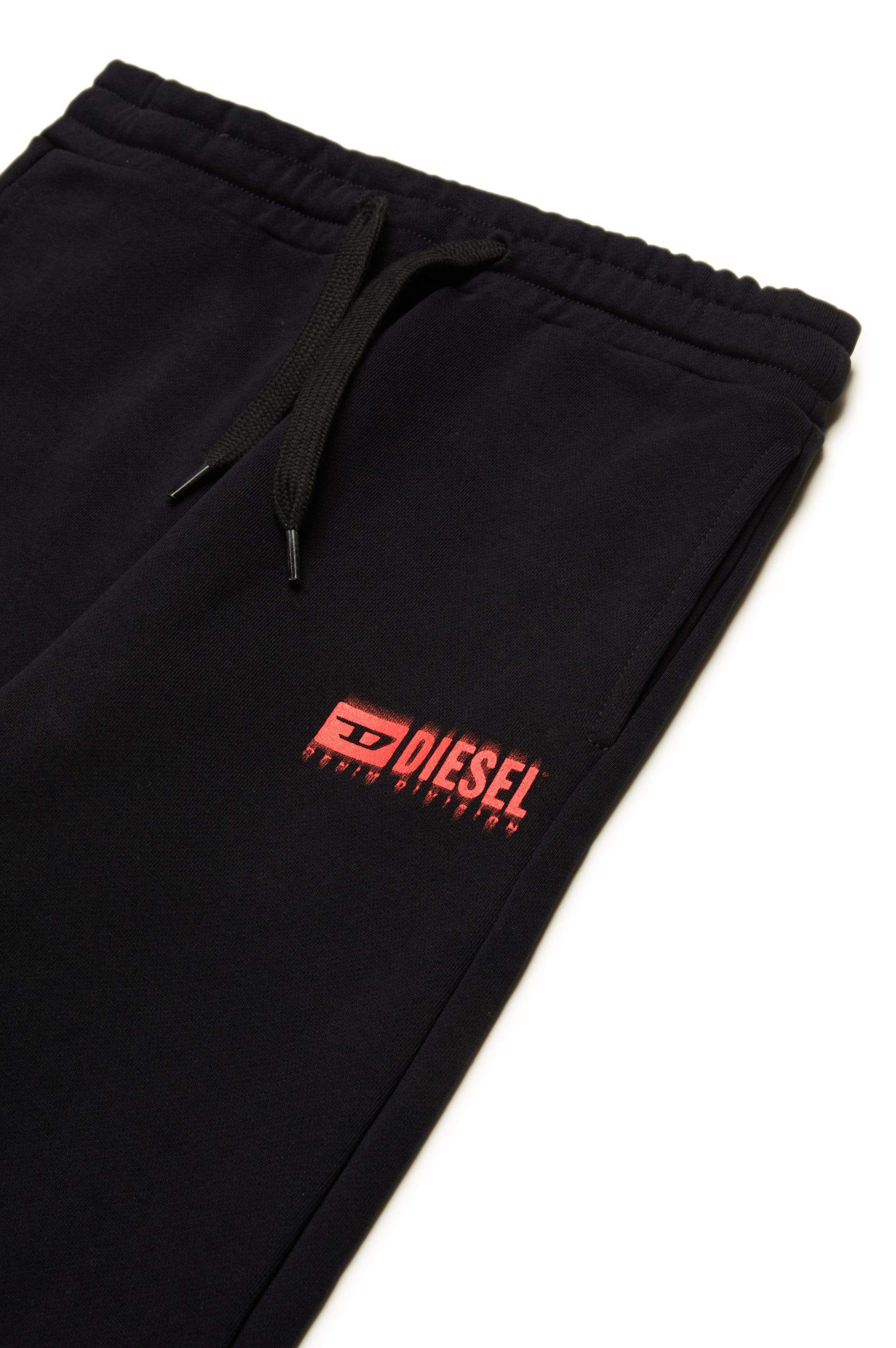 Diesel - PBASEL, Pantalon de survêtement avec logo dégradé Homme in Noir - 3