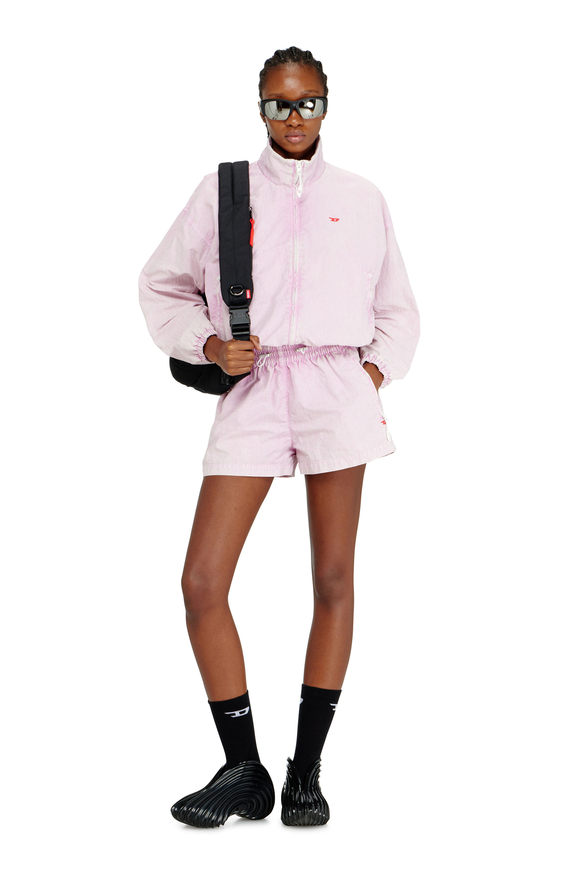 Diesel - MELISSA QUANTUM SNEAKERS X, Sneaker sans lacets en Melflex&reg; Mixte in Noir - 3