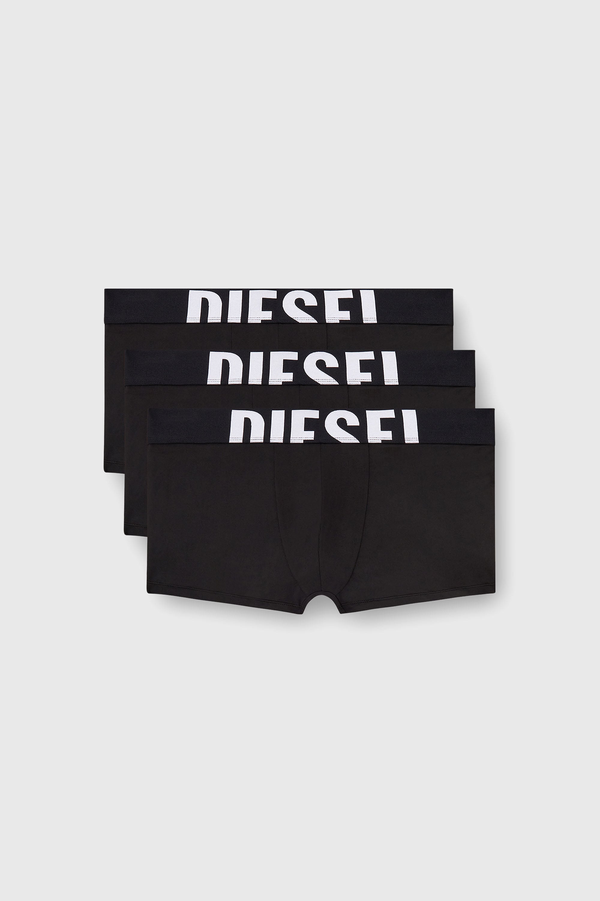 Diesel - DAMIEN-D-POP-3PACK-55, Lot de trois boxers en microfibre Homme in Noir - 1