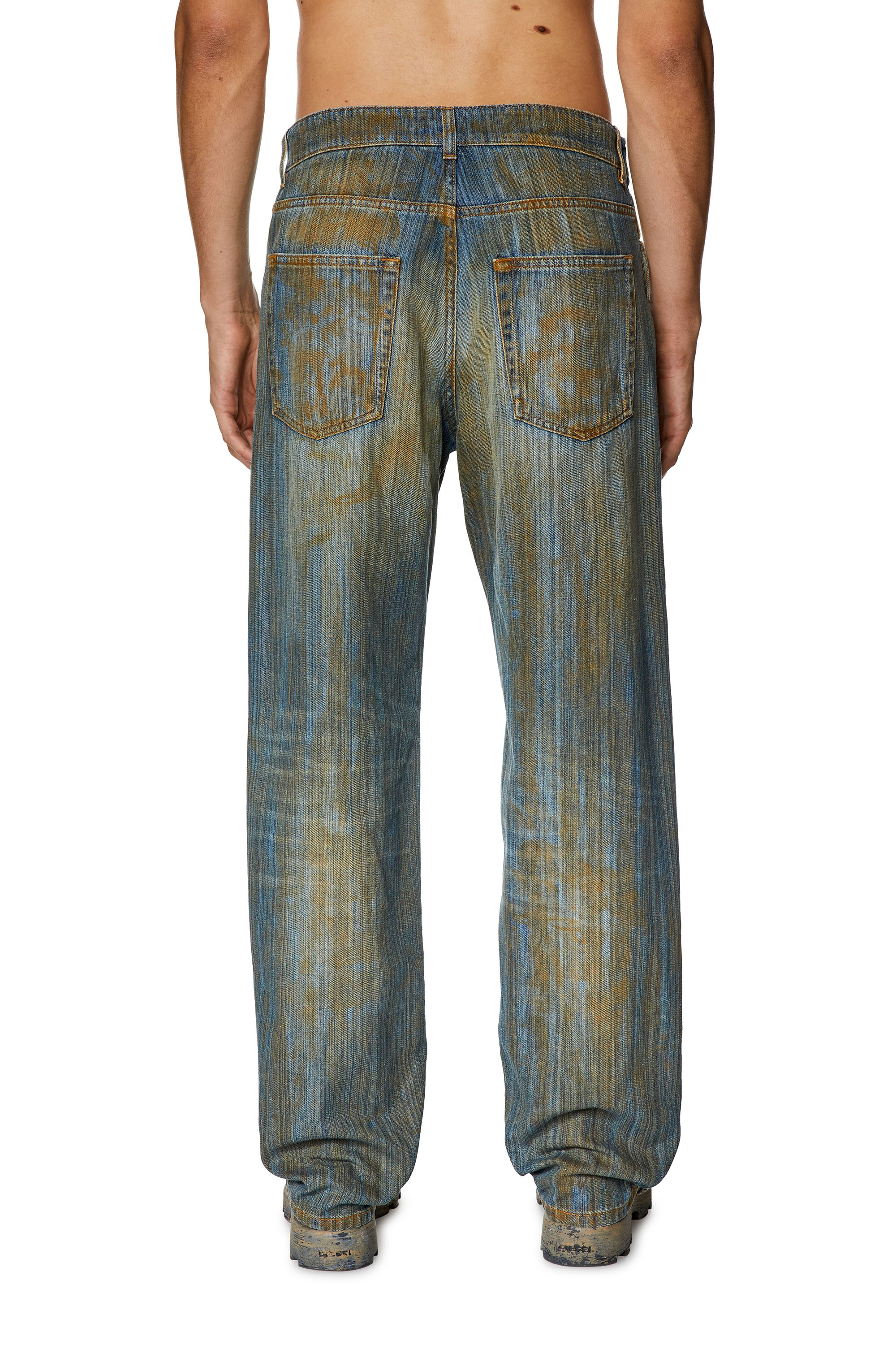 Diesel - Straight Jeans 2010 D-Macs 0NLAL, Bleu moyen - Image 3
