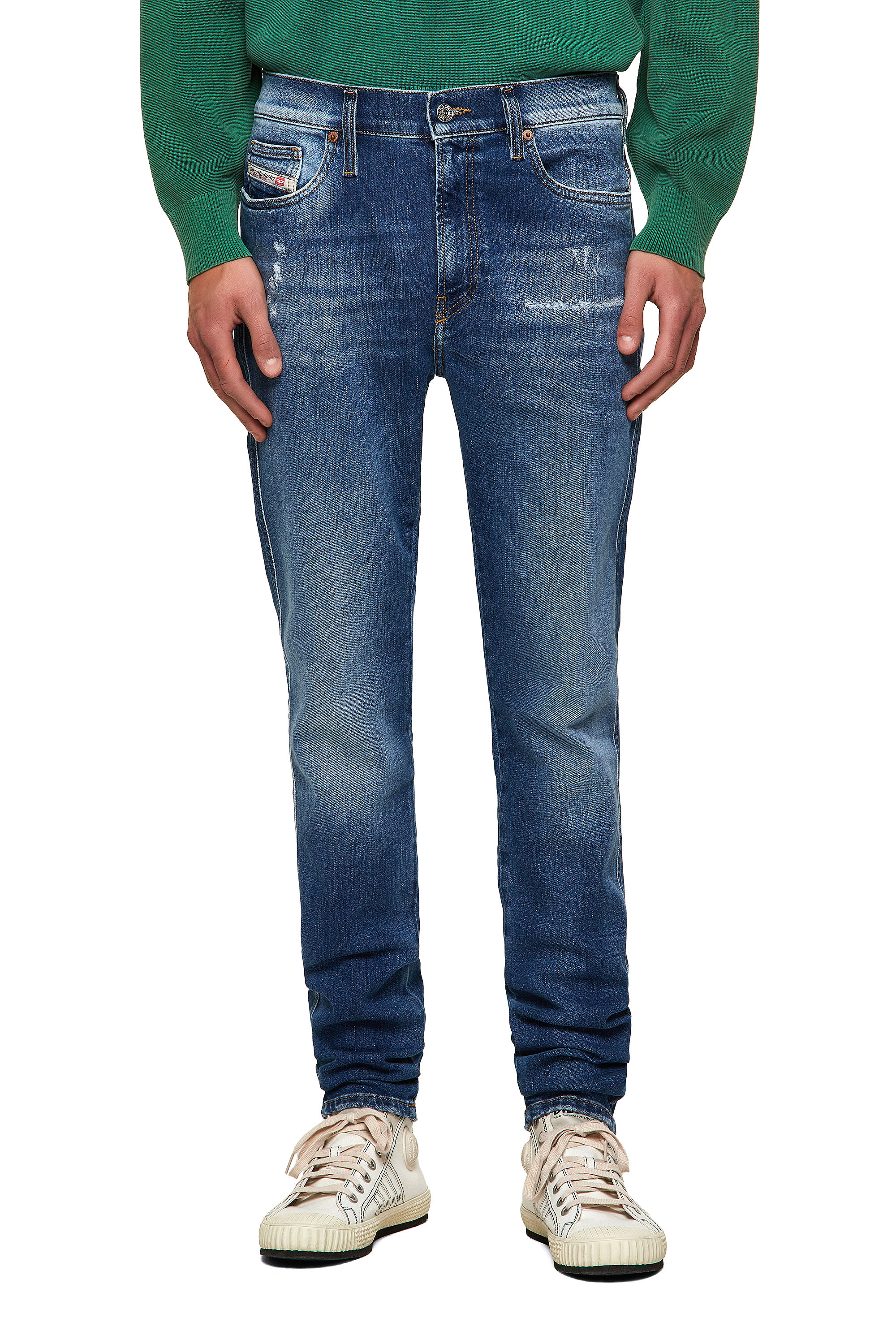 D-Istort 009PU, Bleu moyen - Jeans