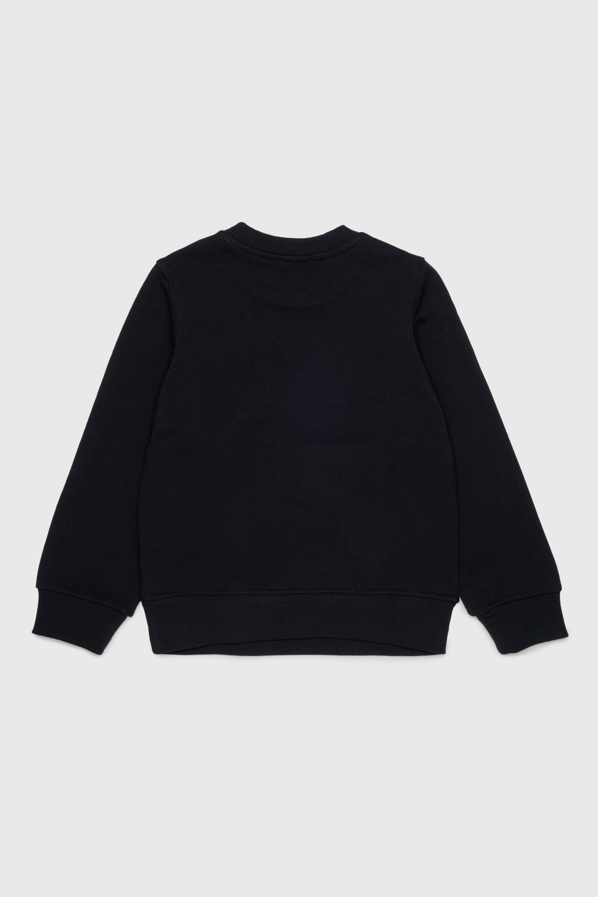 Diesel - SLOMIX, Sweat-shirt avec logo effet us&eacute; Homme in Noir - 2
