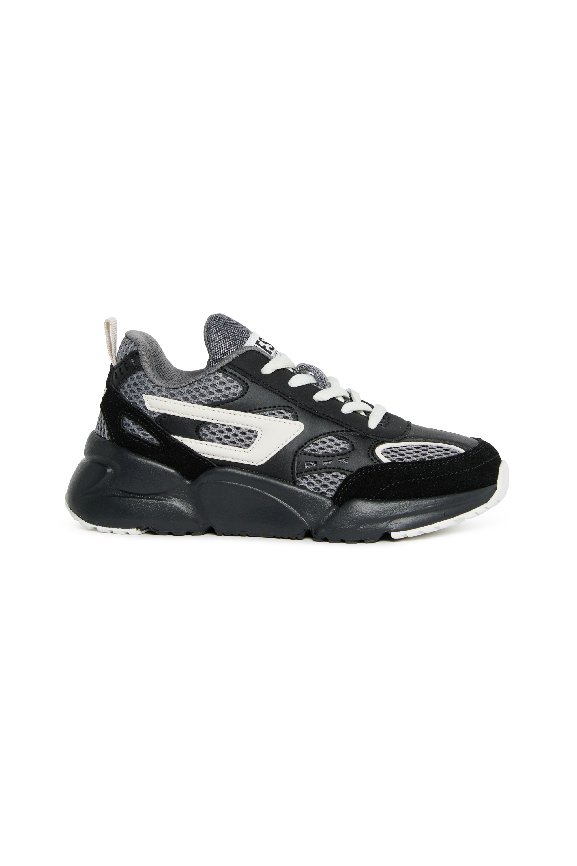 Diesel - S-MILLENIUM SPORT LC, Sneakers en mesh, cuir suédé et PU Mixte in Polychrome - 1