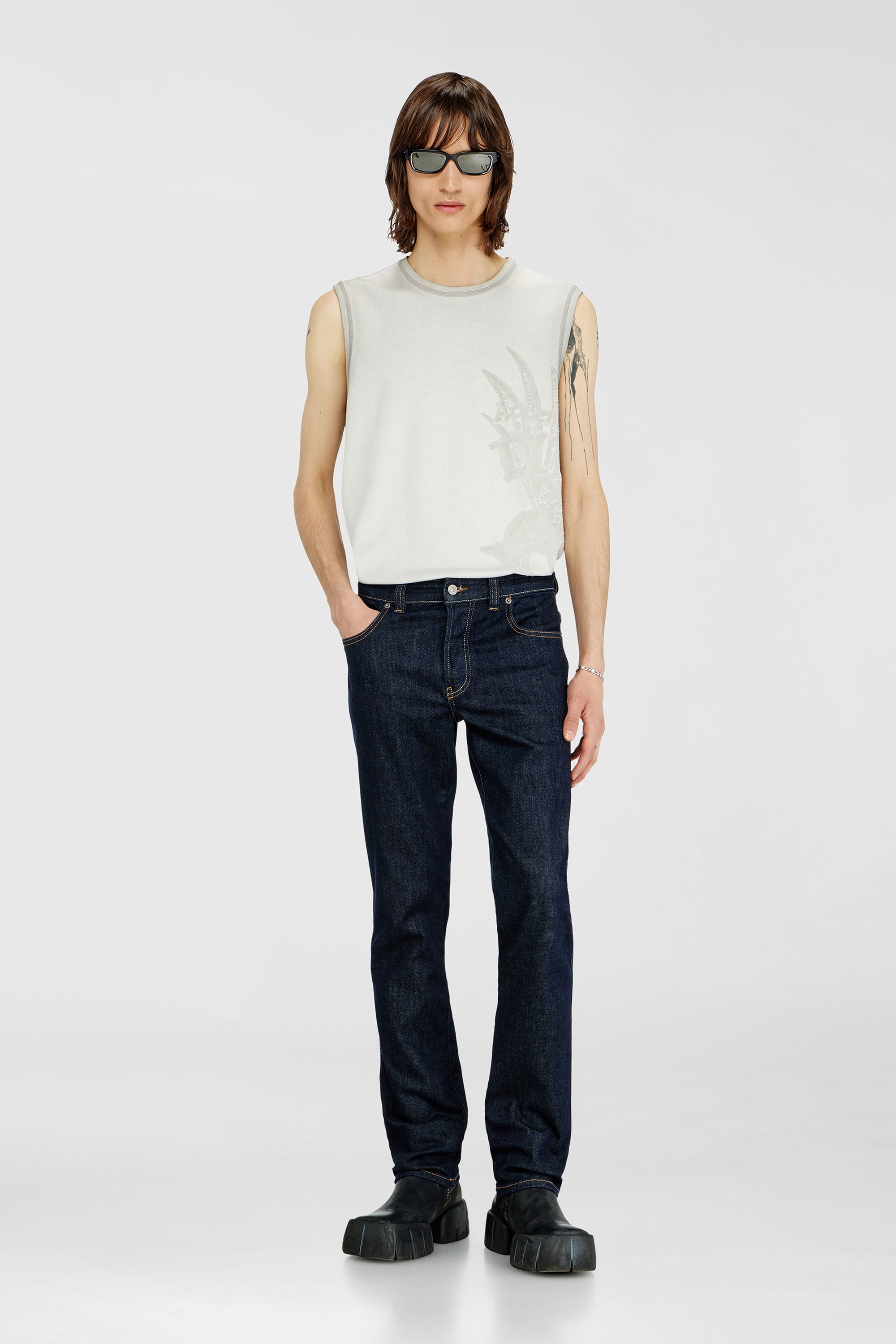 Diesel - Slim Jeans 1993 D-Vyl 0DBEJ Homme, Bleu Fonc&eacute; - Image 1