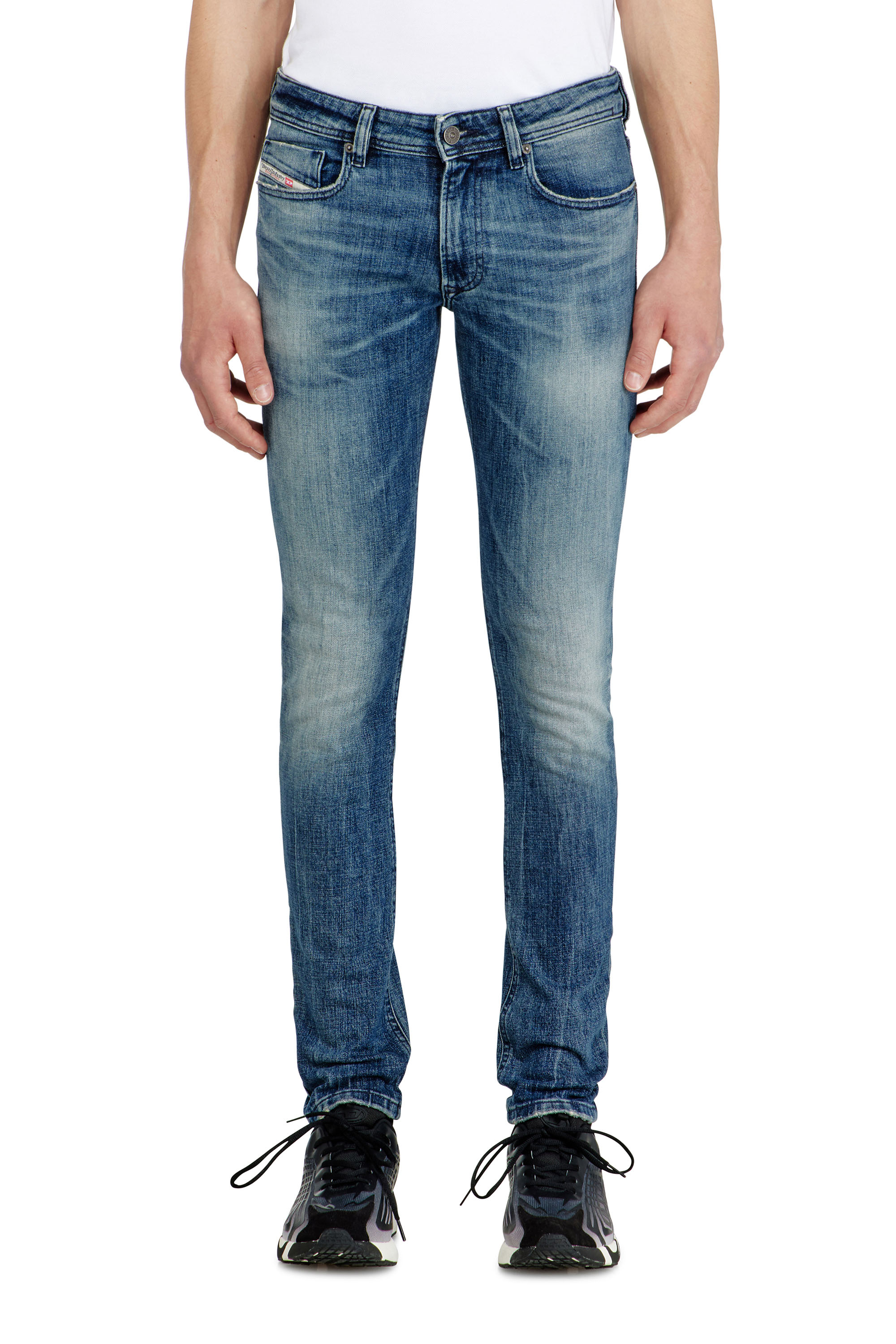 Diesel - Skinny Jeans 1979 Sleenker 0KBBE Homme, Bleu moyen - Image 4