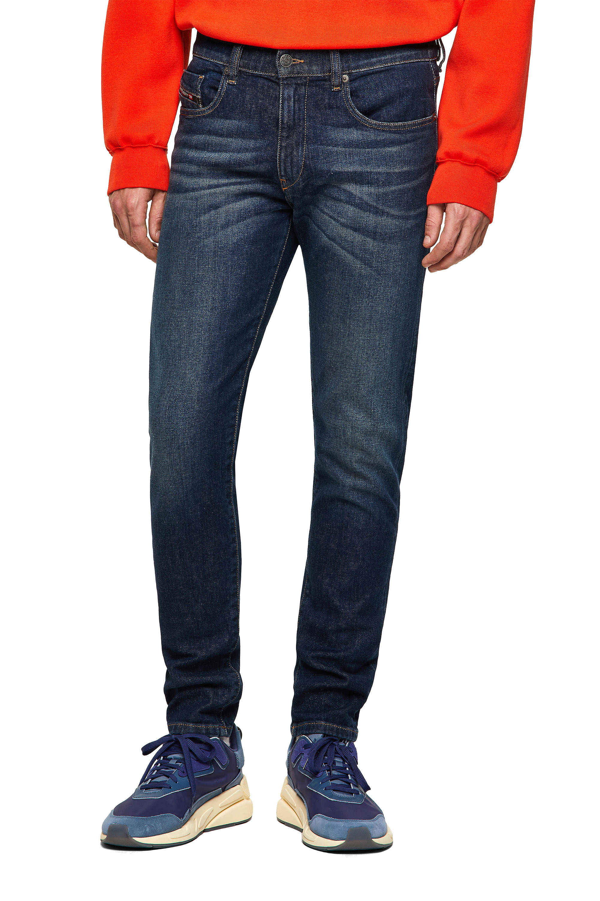 D-Strukt 009HN, Bleu Foncé - Jeans