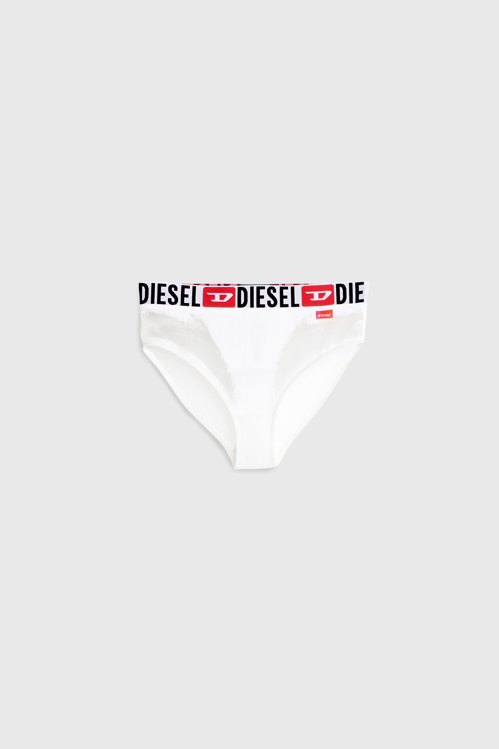 Diesel - PR-SAM-D-CORE, Culotte effet d&eacute;vor&eacute; transparent Femme in Blanc - 2