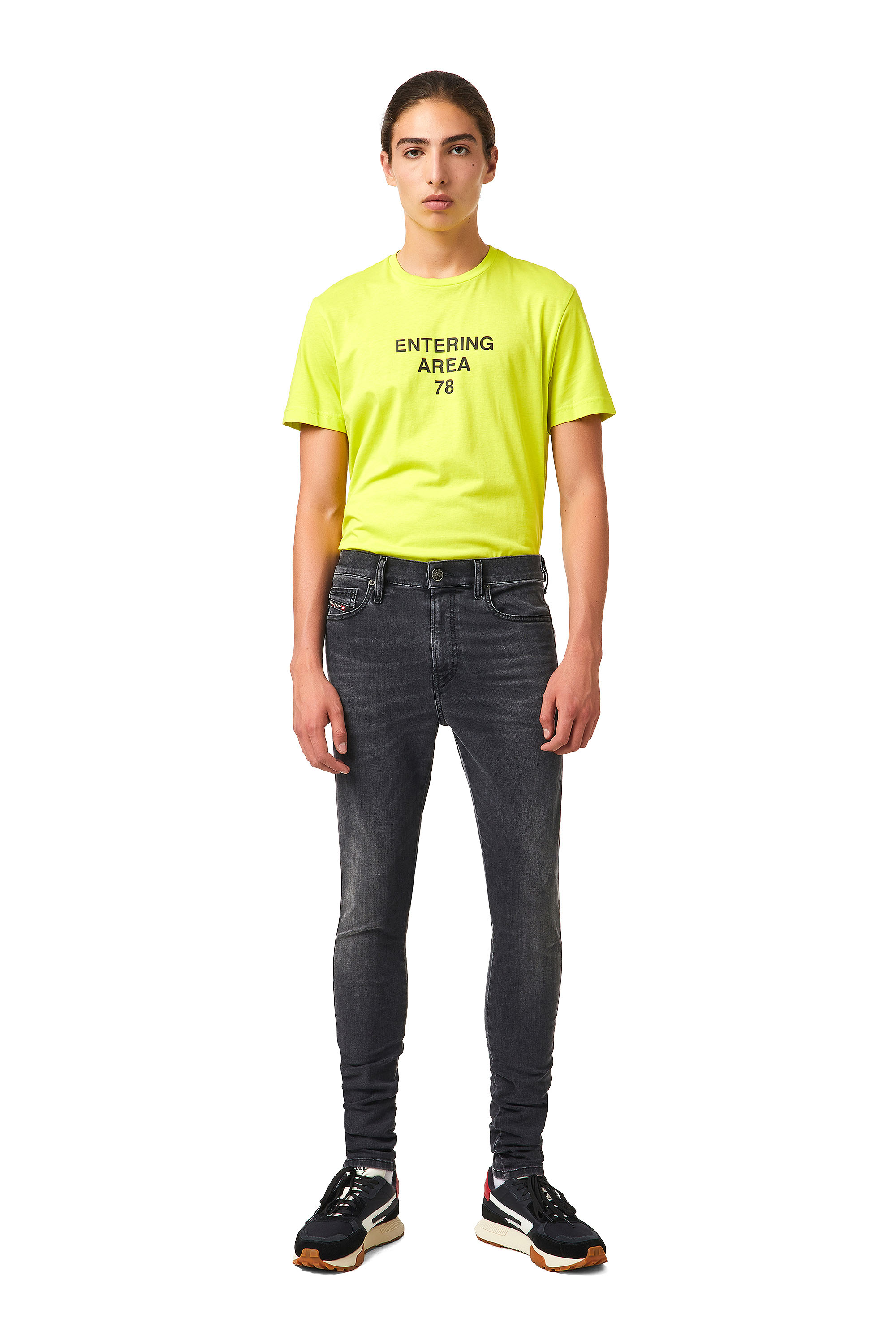 D-Istort 069YC, Noir/Gris foncé Diesel - D-Istort 069YC, Noir/Gris foncé - Image 1