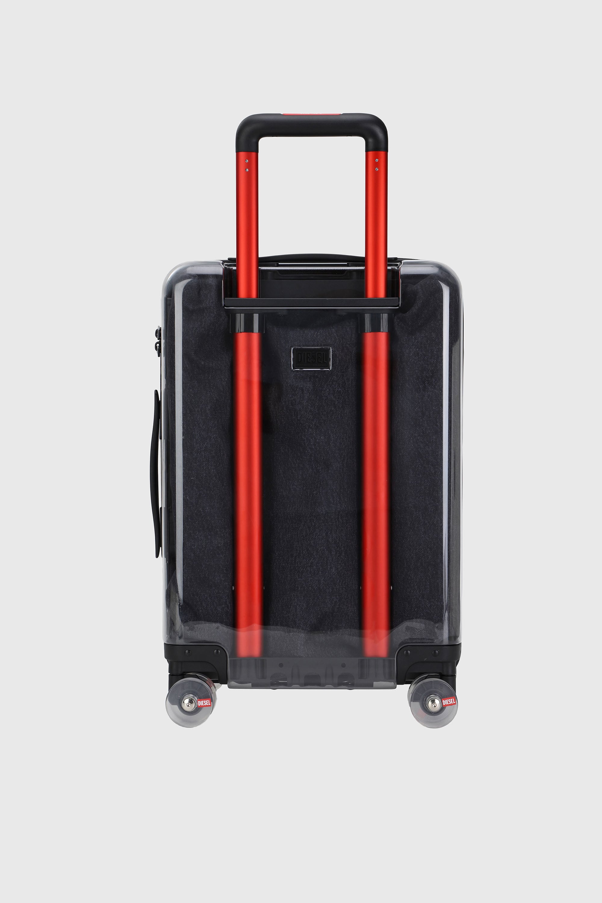 Diesel - LU0036 HARD LUGGAGE - DSL009, Valise &agrave; logo transparent taille S Mixte in Noir - 2