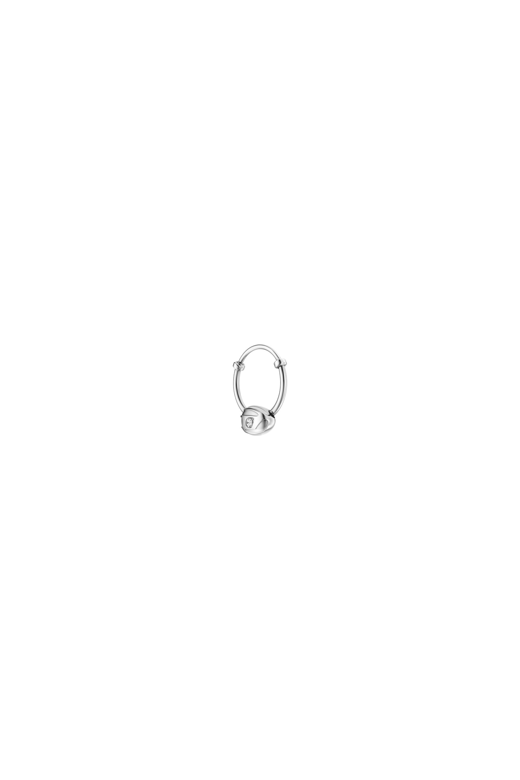 Diesel - DX1703040 JEWELLERY, Cr&eacute;ole en acier inoxydable Mixte in Gris argent&eacute; - 1