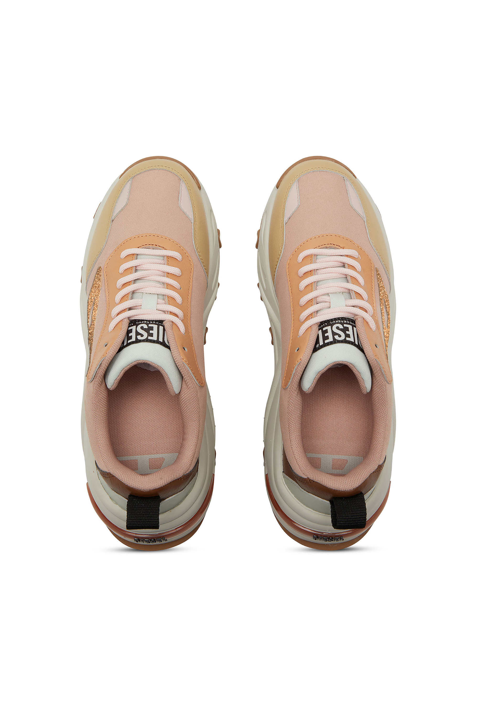 Diesel - S-SAVANNAH TULU W, S-Savannah-Baskets avec logo Diesel Femme in Rose - 4