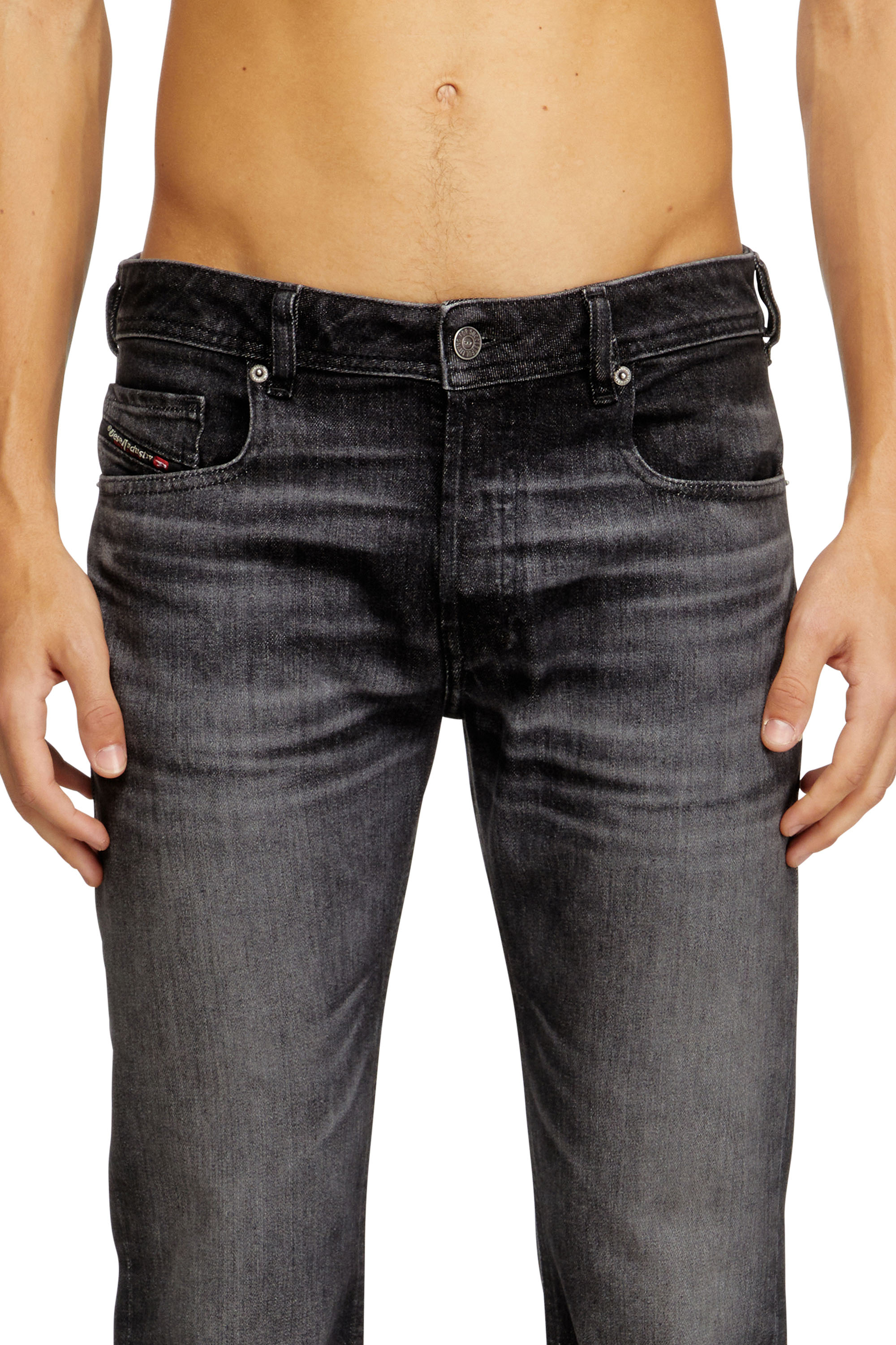 Bootcut Jeans 2007 Zatiny 09N48, Noir/Gris foncé Diesel - Bootcut Jeans 2007 Zatiny 09N48 Homme, Noir/Gris foncé - Image 5