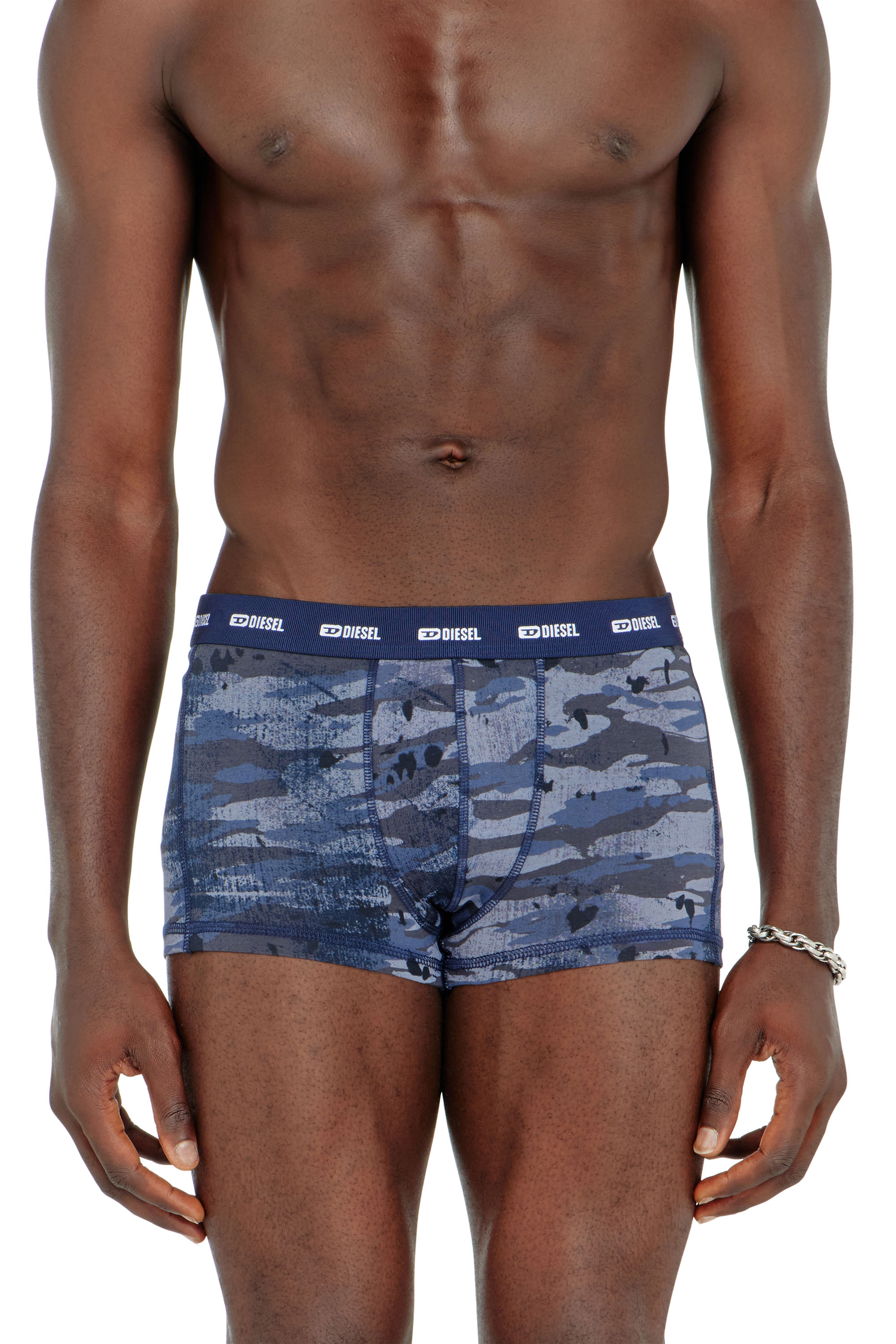 Diesel - DAMIEN-UTLT-3PACK, Lot de trois boxers unis et motif camouflage Homme in ToBeDefined - 3