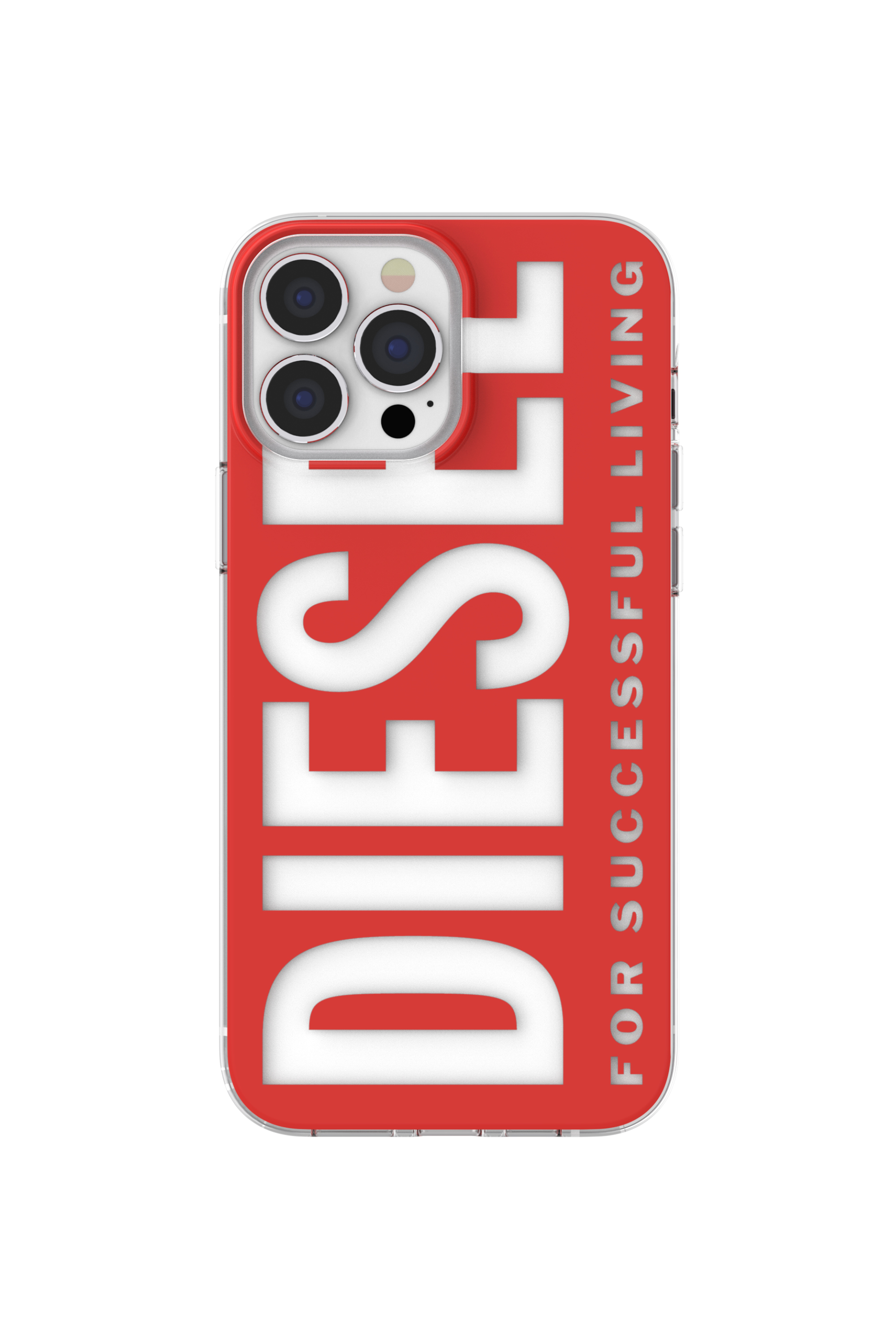 Diesel - 47204 STANDARDASE, Coque en TPU ultra-léger for iPhone 13 Pro Max Mixte in Rouge - 2