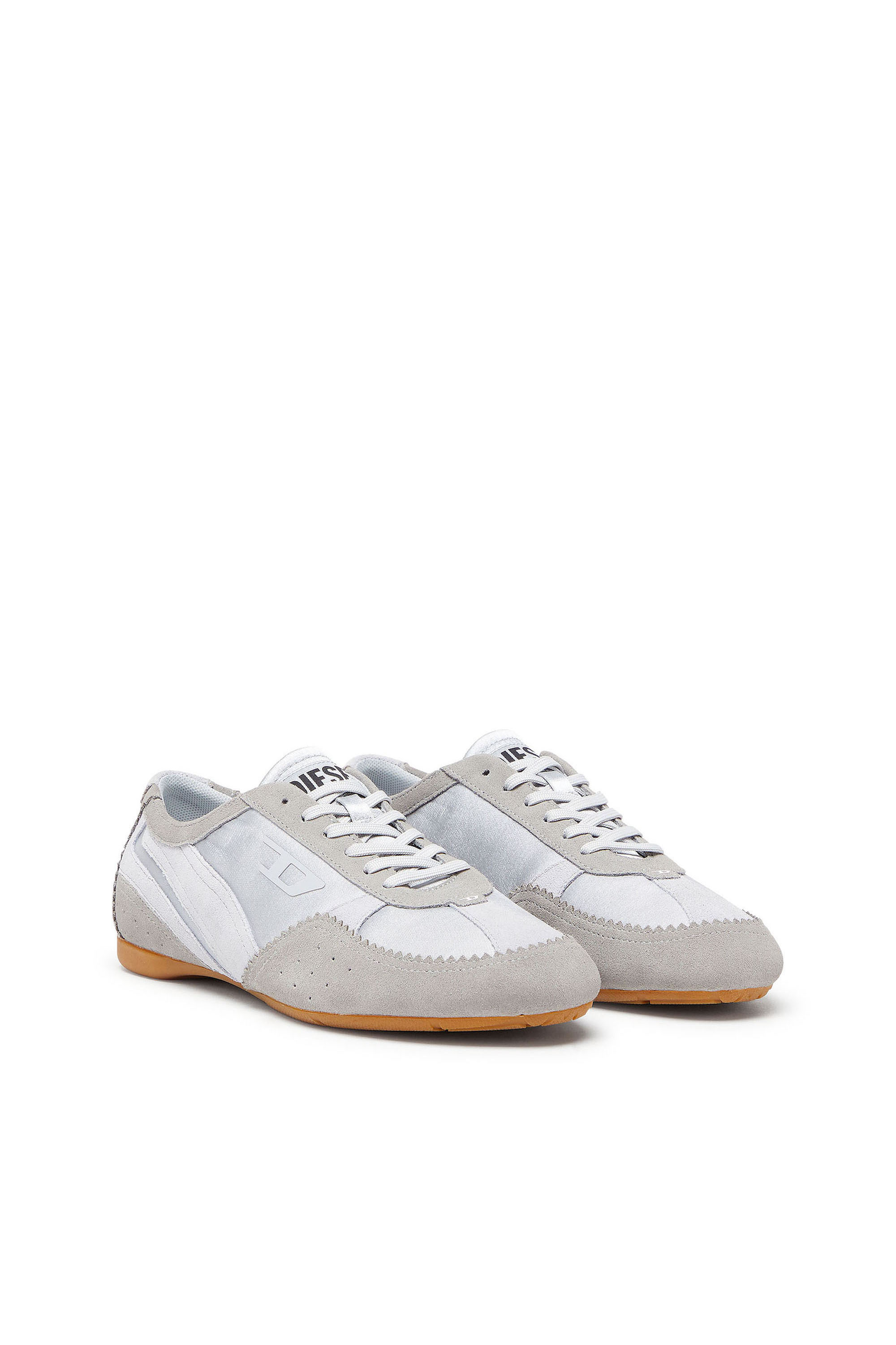 Diesel - D-MILE LOW II W, D-Mile - Baskets avec empi&egrave;cements en su&egrave;de Femme in Bleu - 2