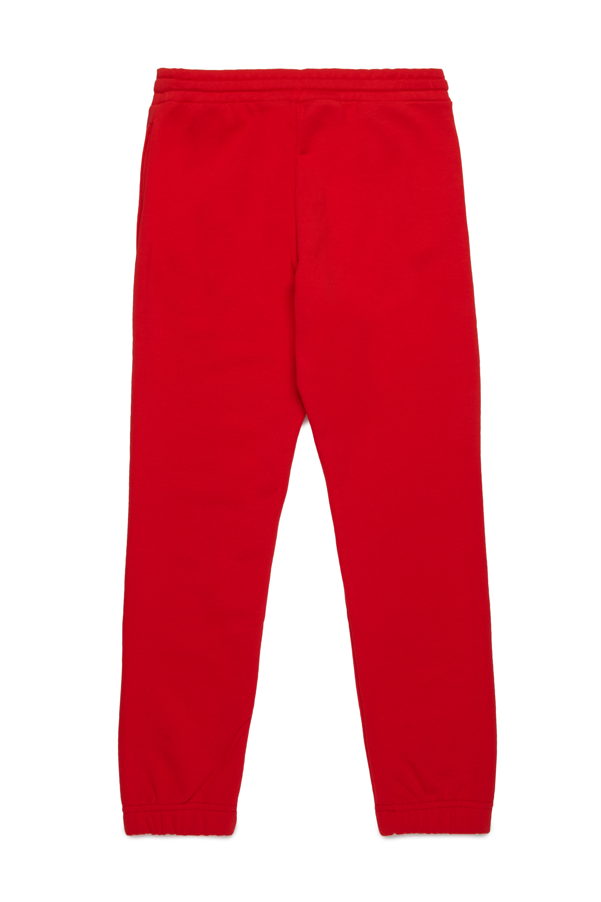 Diesel - PBASE, Pantalon de survêtement avec logo taché Homme in Rouge - 2