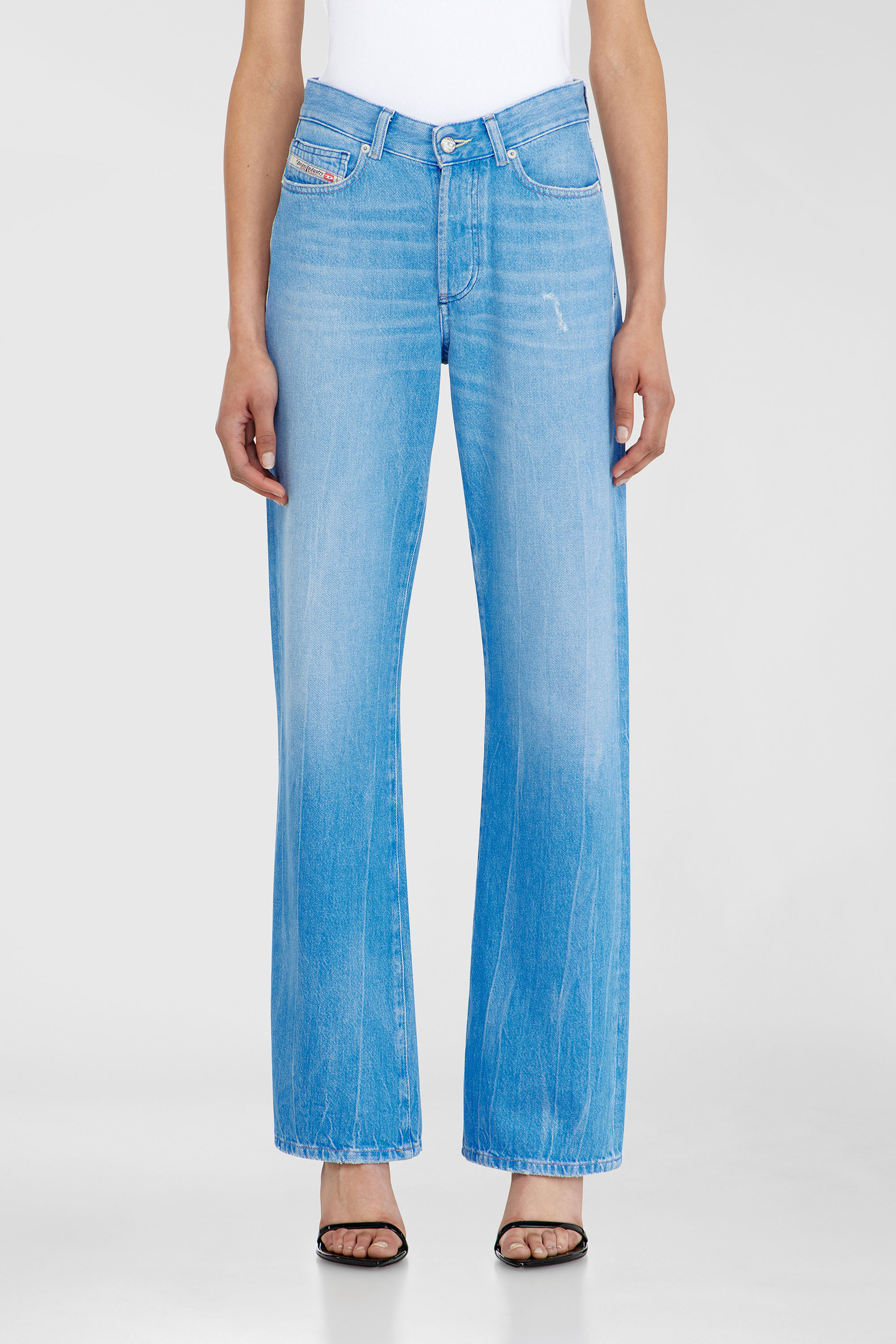 Diesel - Regular Jeans 1971 D-Sent 09P88 Femme, Bleu Clair - Image 2