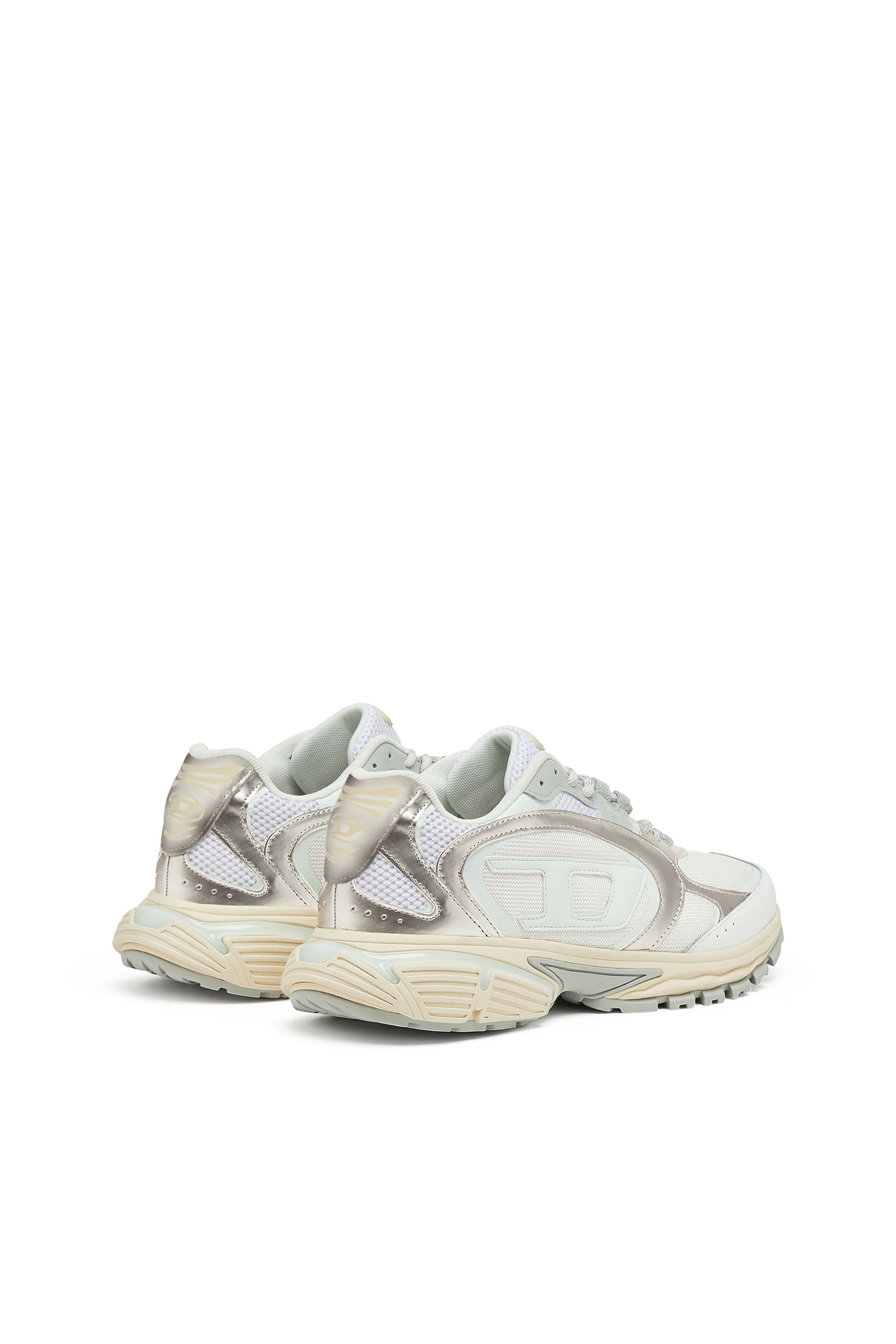 Diesel - S-PRO-V-DENSE LOW W, Baskets S-D-Runner X avec détails métalliques Femme in Blanc - 3