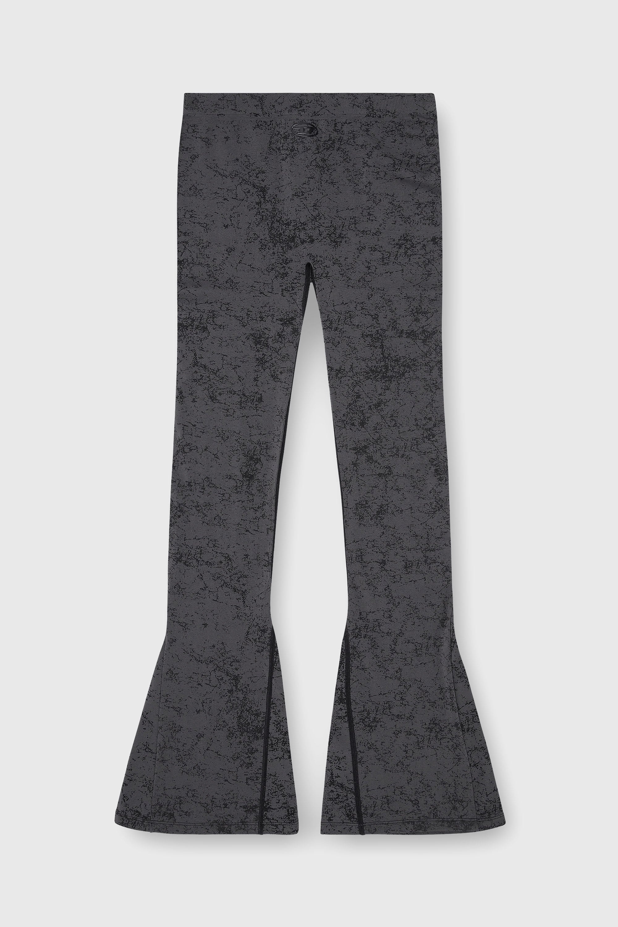 Diesel - CORNELIA-UTLT, Legging &eacute;vas&eacute; avec imprim&eacute; utilitaire Femme in Gris - 2