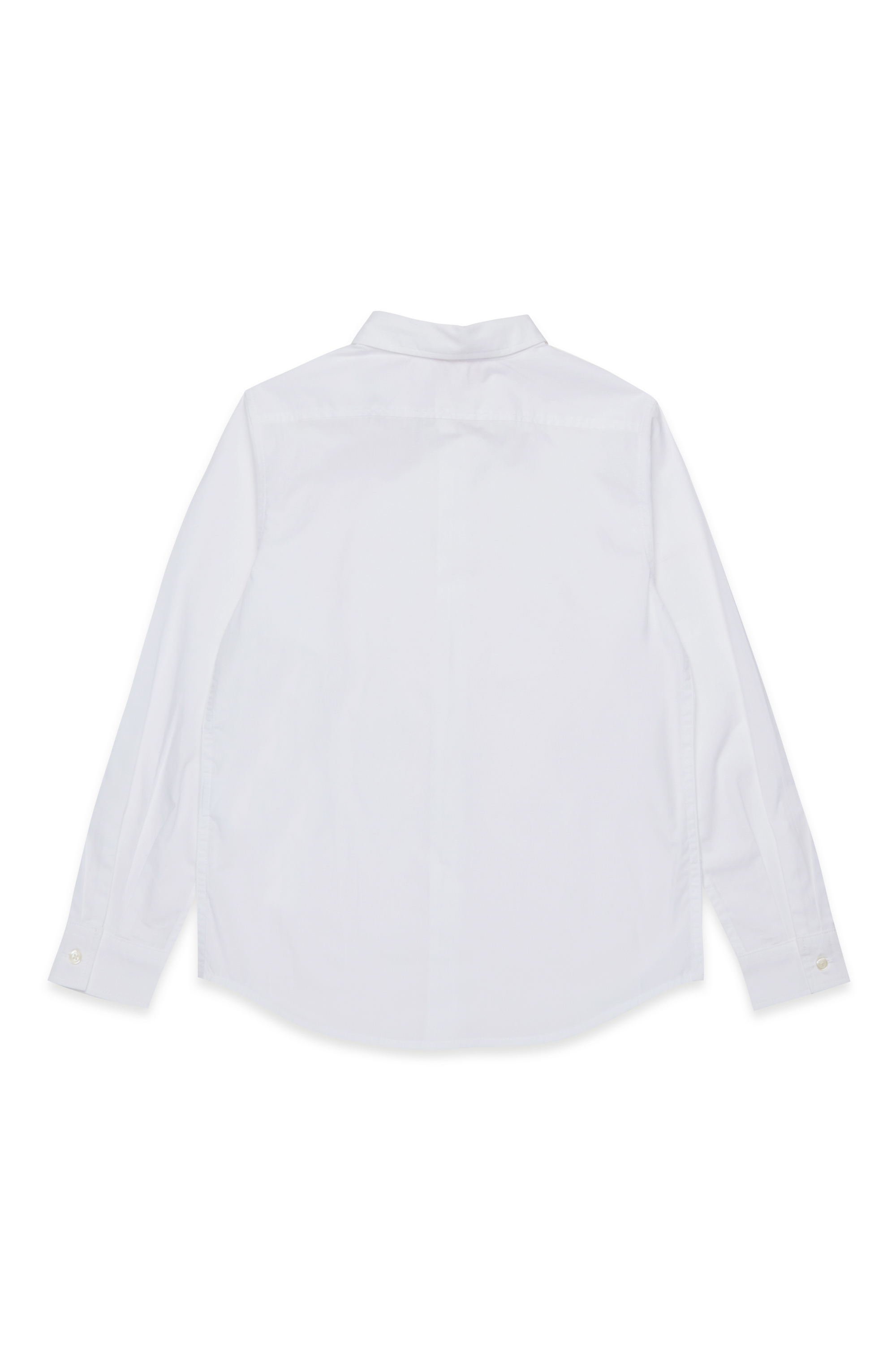 Diesel - CSTANLEY, Chemise en coton Homme in Blanc - 2