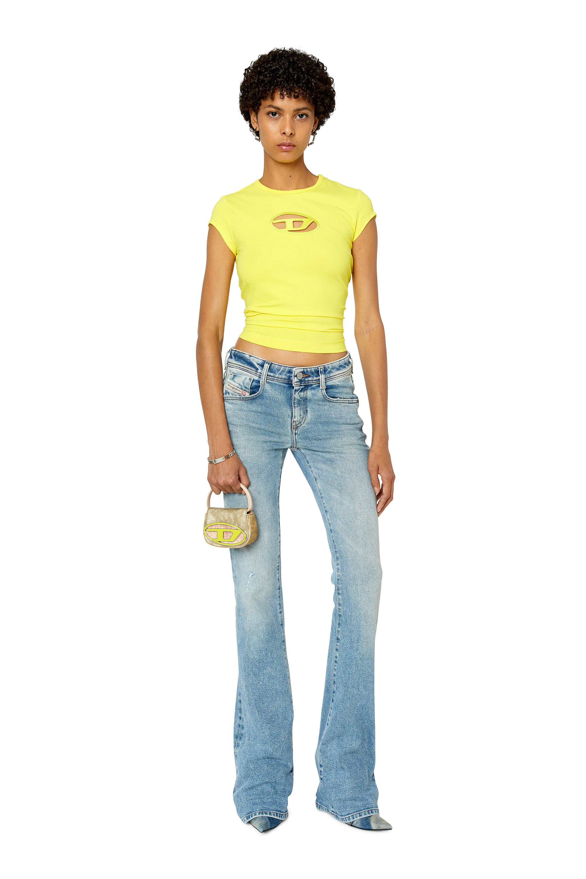Diesel - T-ANGIE, Jaune - Image 2
