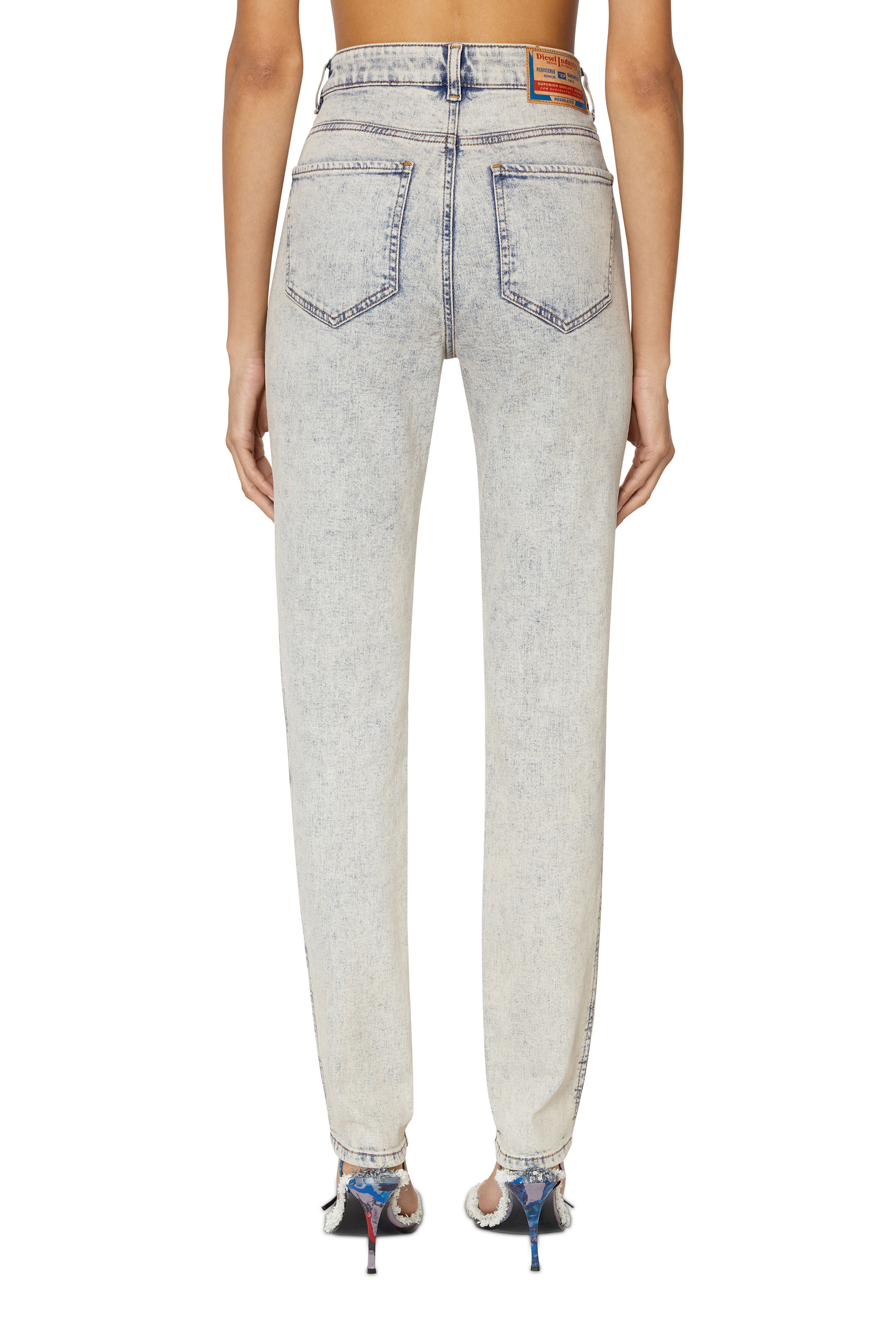 Diesel - 1994 09F12 Straight Jeans, Bleu moyen - Image 3