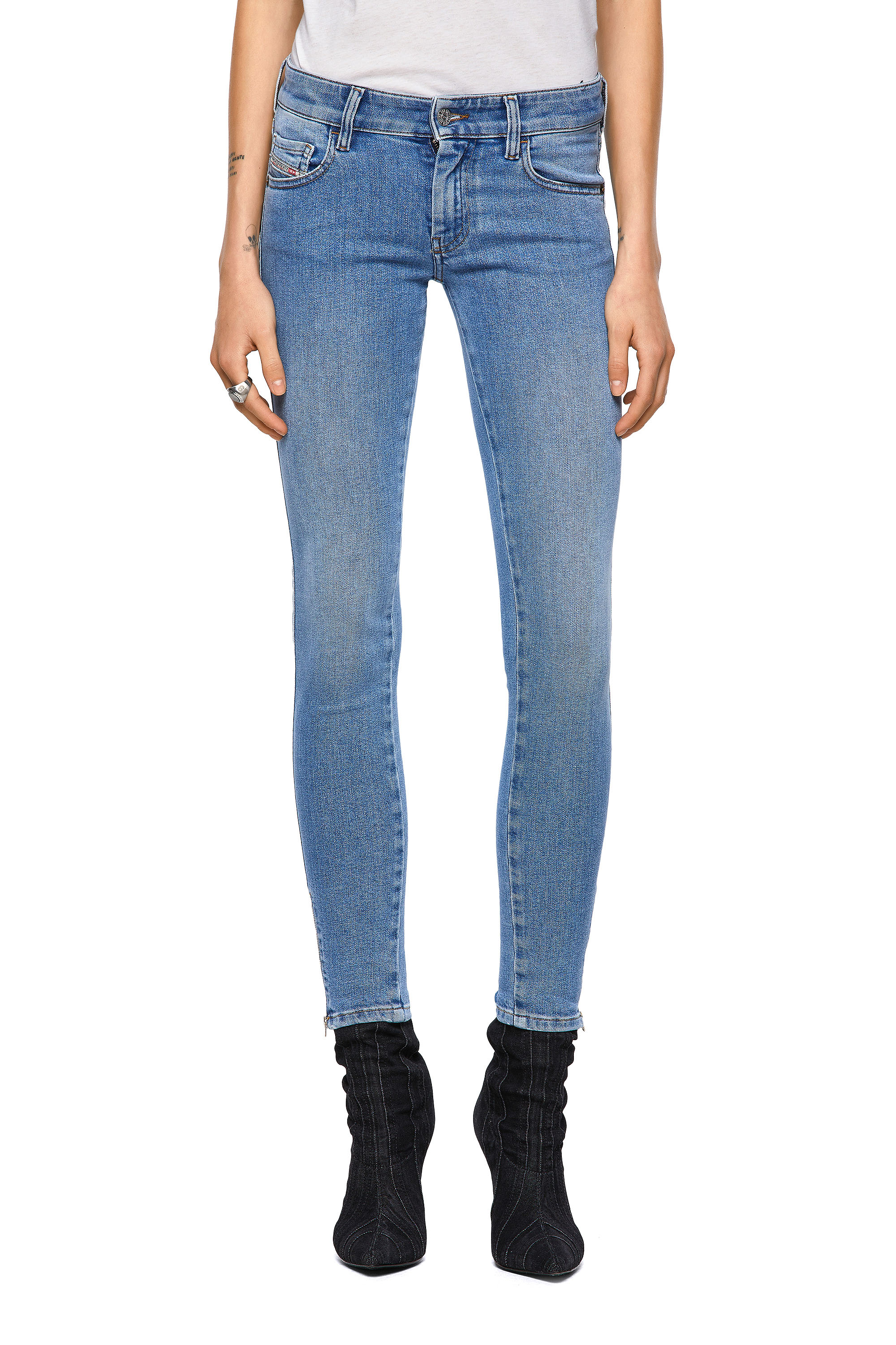 Slandy Low 009ZY, Bleu Clair - Jeans