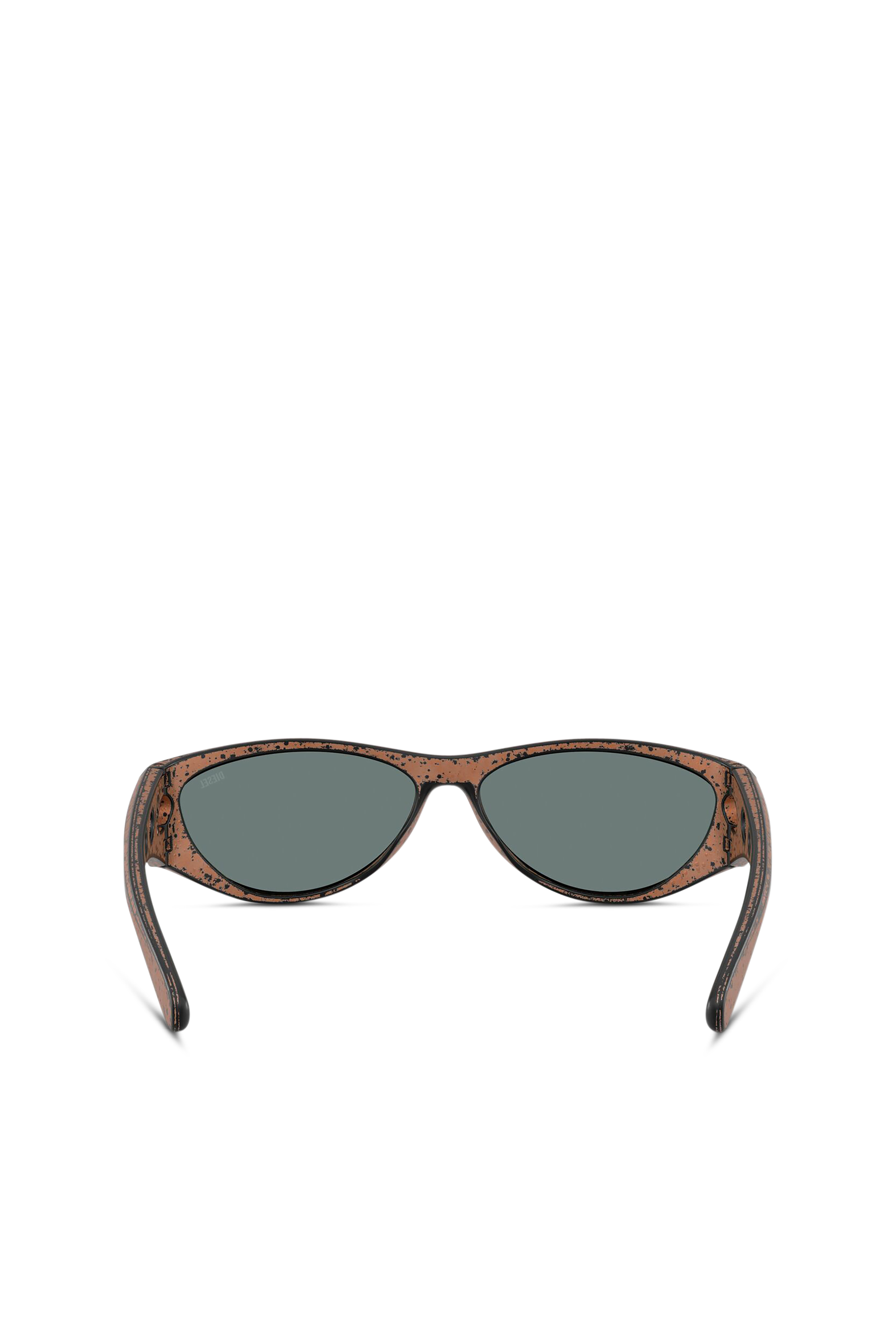 Diesel - 0DL3004U, Lunettes de soleil style œil de chat Mixte in Marron - 3