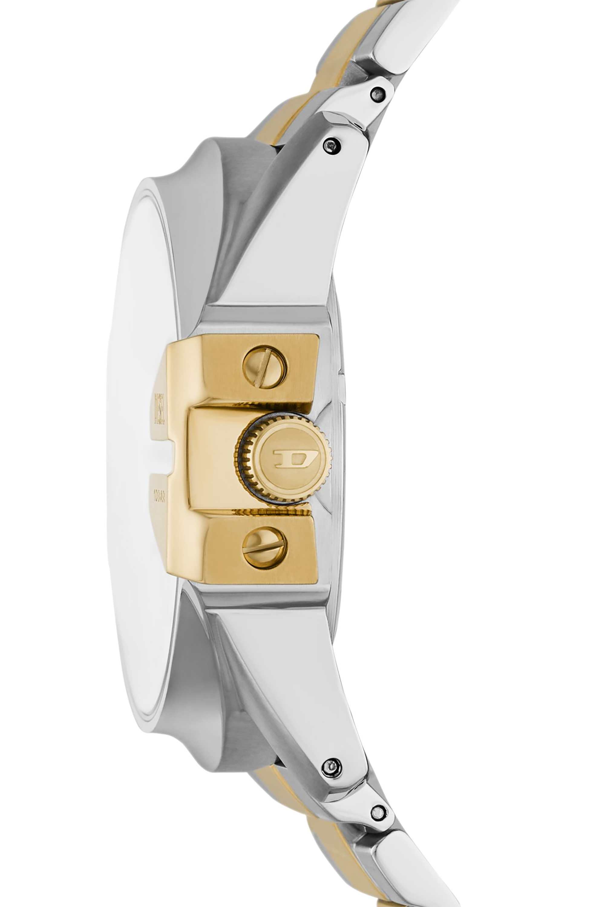 Men's Scraper black enamel and stainless steel watch | DZ2195 Diesel