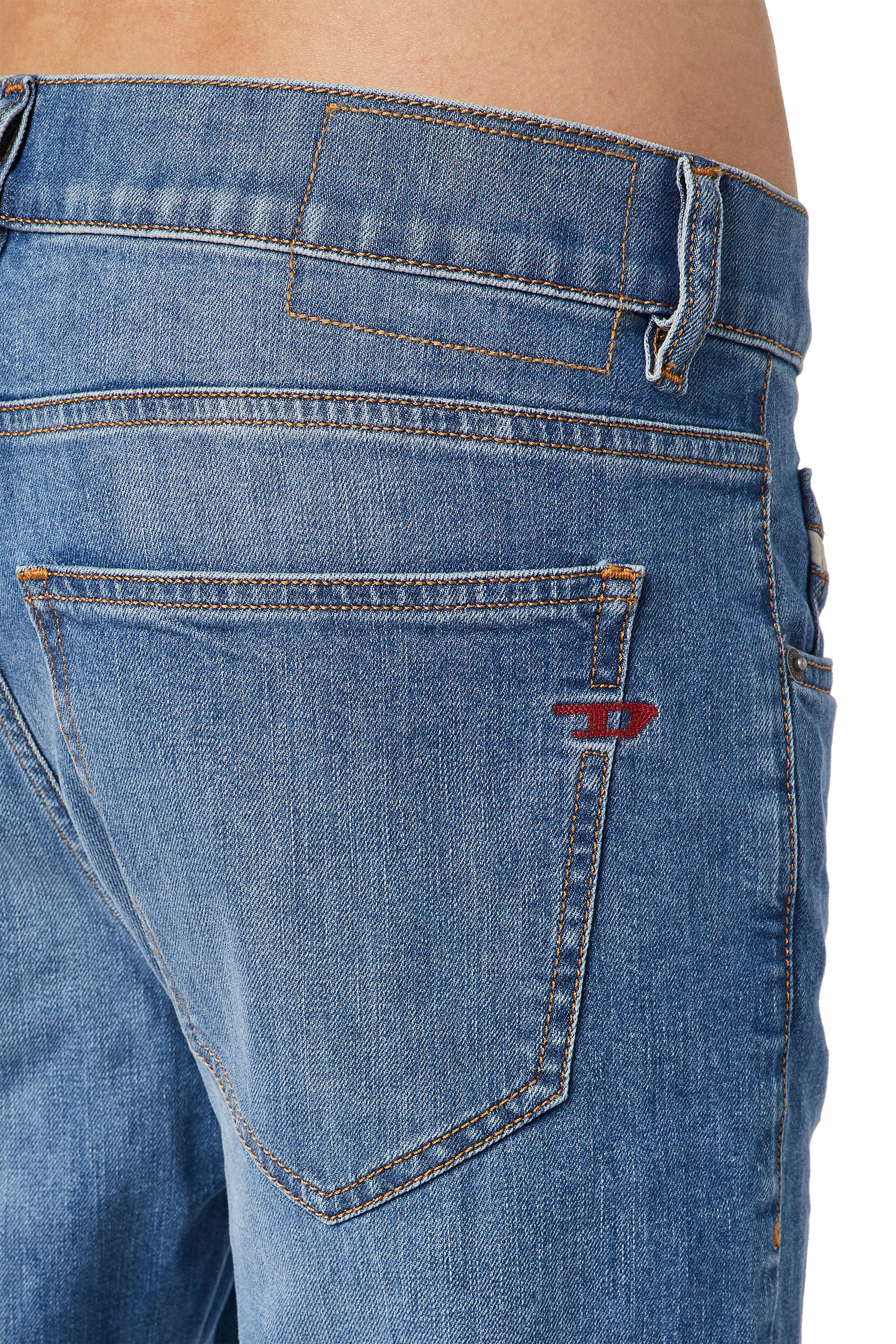 Diesel - 2019 D-STRUKT 0EHAJ Slim Jeans, Bleu moyen - Image 4