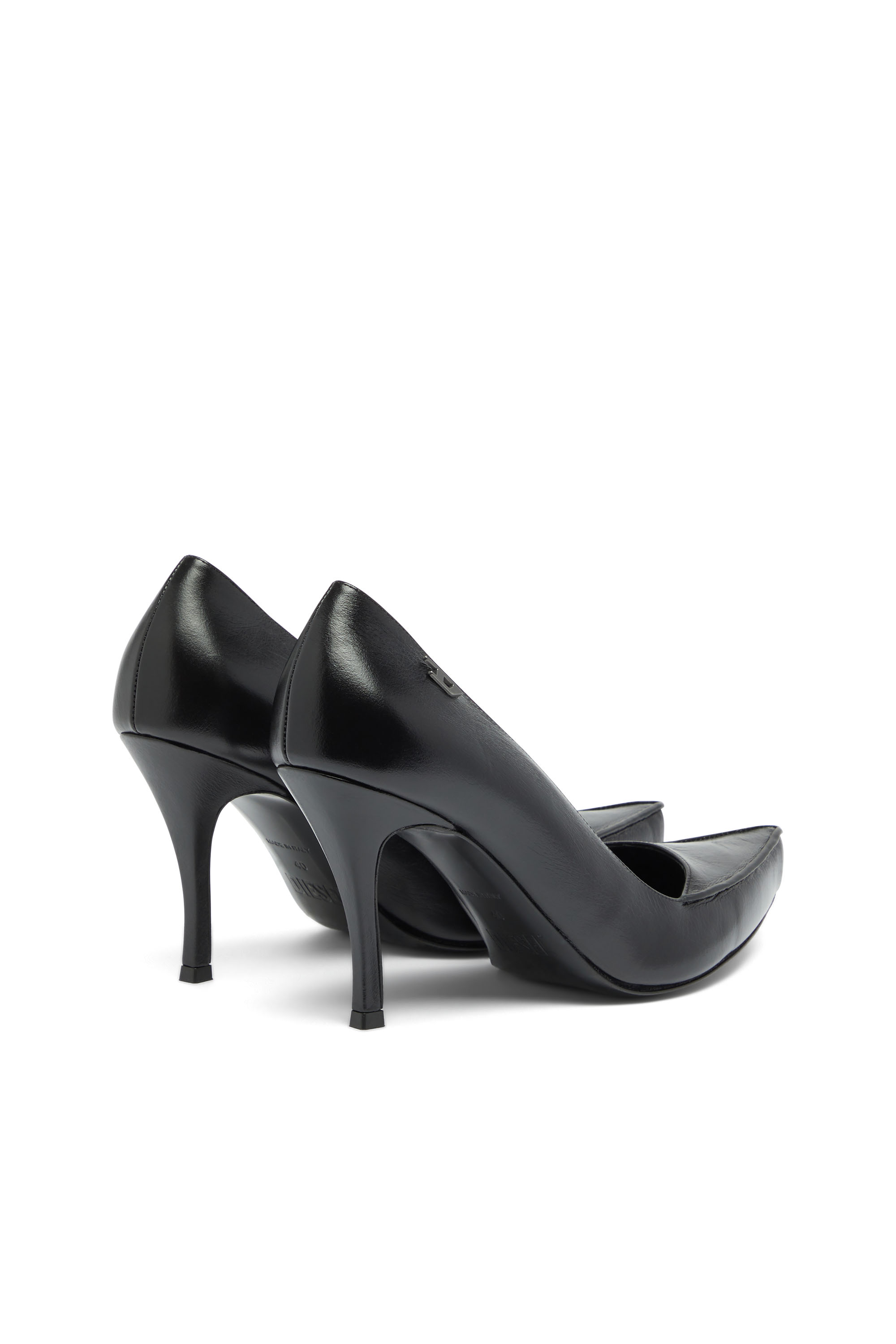 Diesel - D-LUCETTE-90-PUMP D, D-Lucette-Escarpins en cuir Femme in Noir - 3
