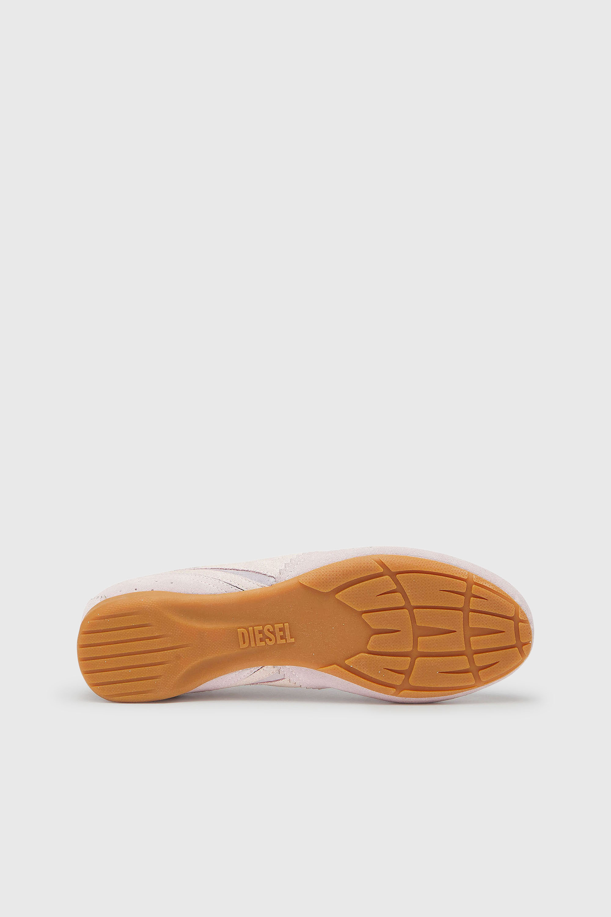 Diesel - D-MILE LOW II W, D-Mile-Baskets avec empi&egrave;cements en su&egrave;de Femme in Rose - 5