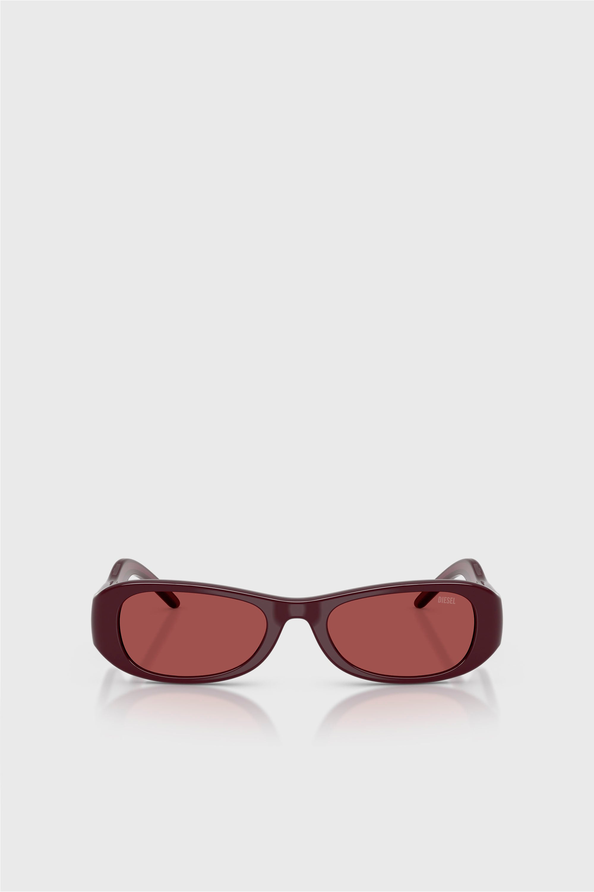 Diesel - 0DL3020U, Unisex's Pillow Sunglasses in Burgundy - 1
